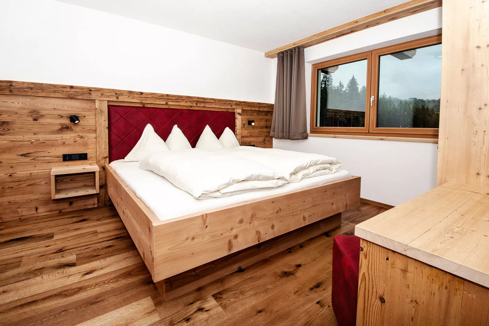 Chalet Freiblick-Slaapkamer