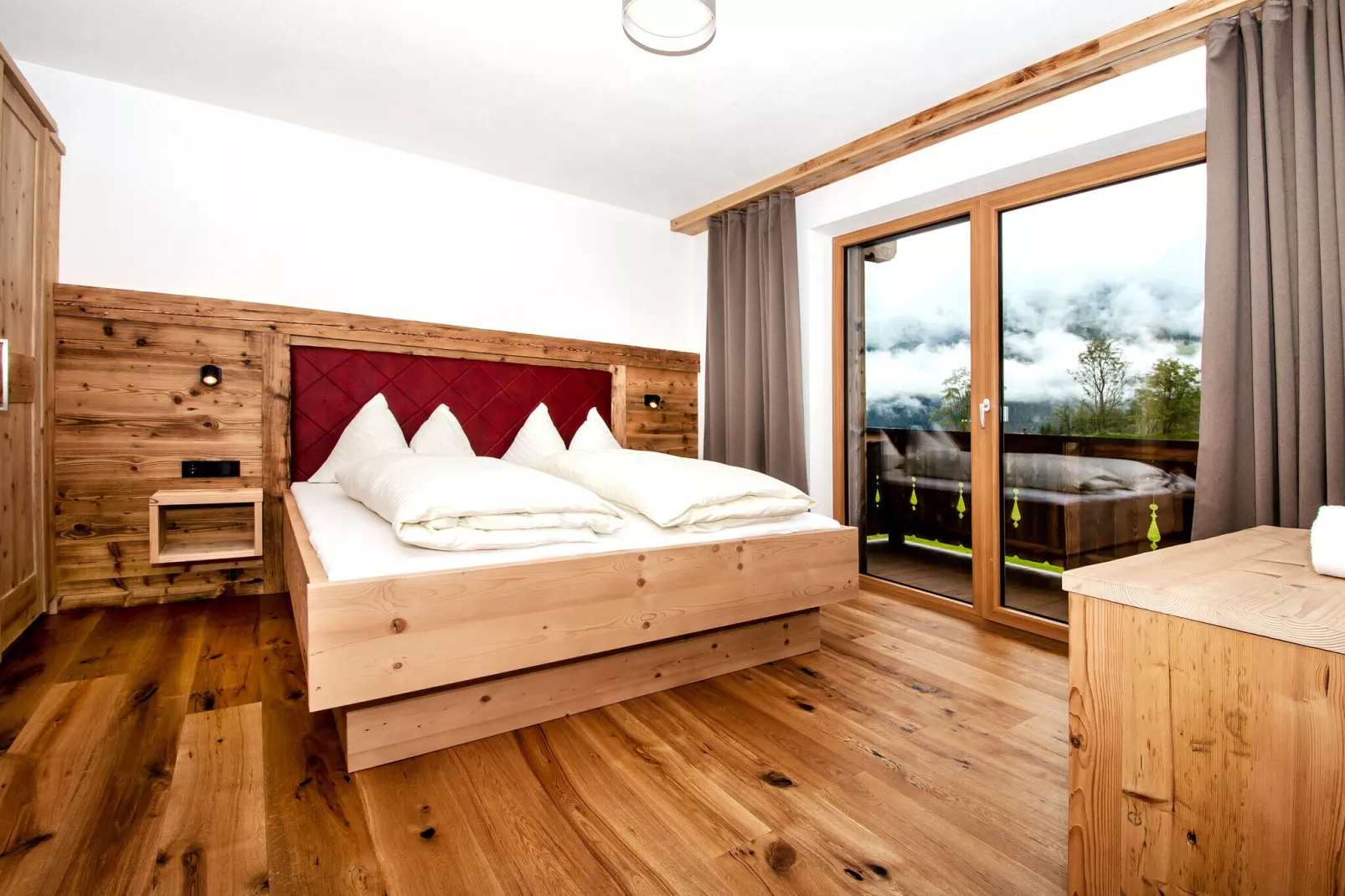 Chalet Freiblick-Slaapkamer