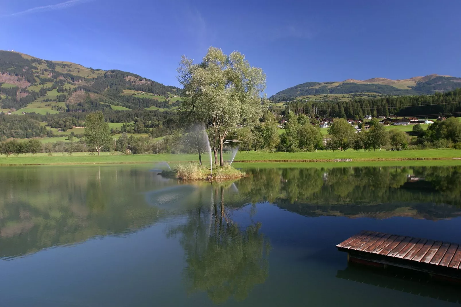 Chalet Freiblick Kleinhaid-Gebieden zomer 5km