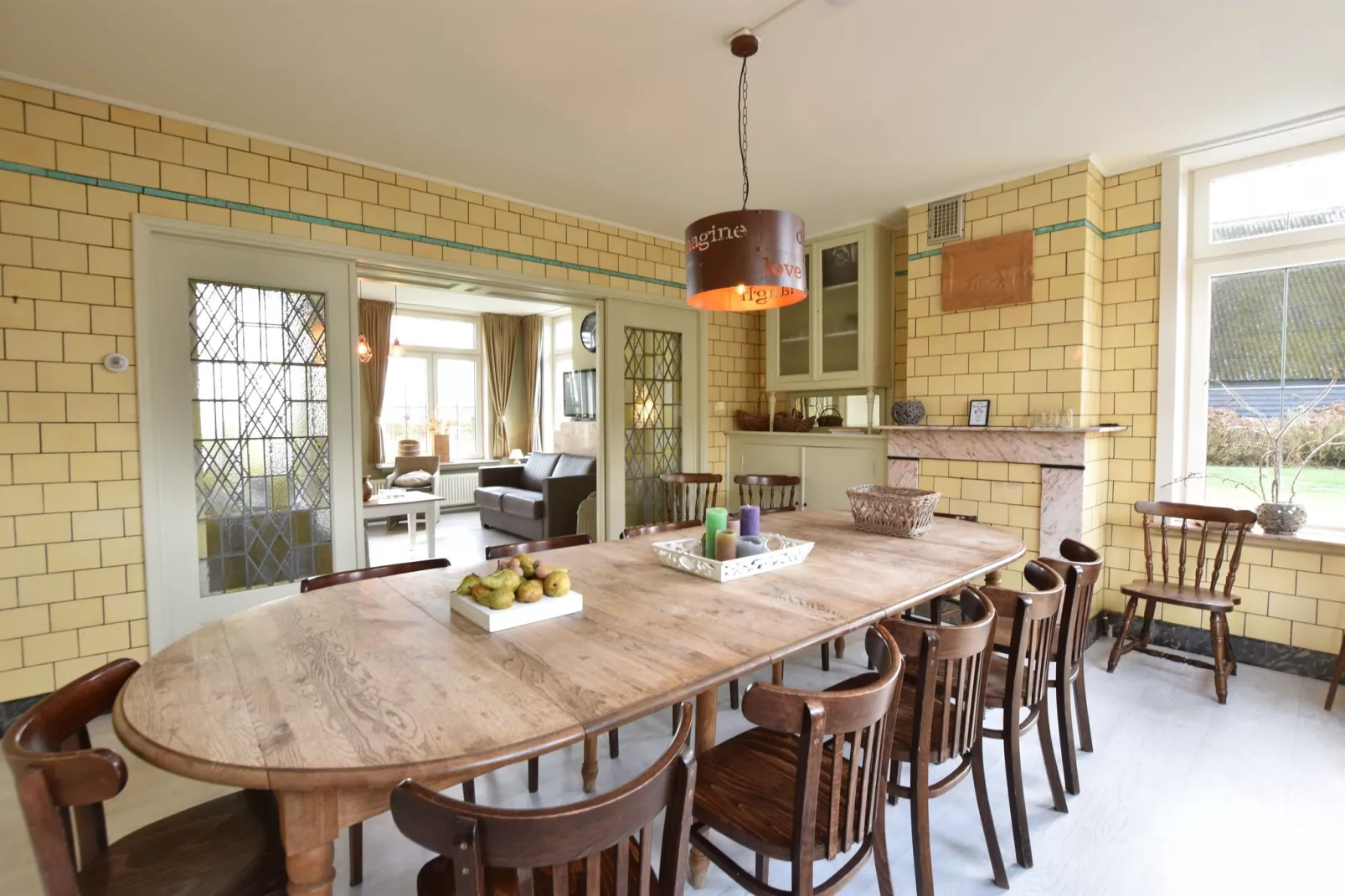 De Biezenpolder 't Groothuus-Eetkamer