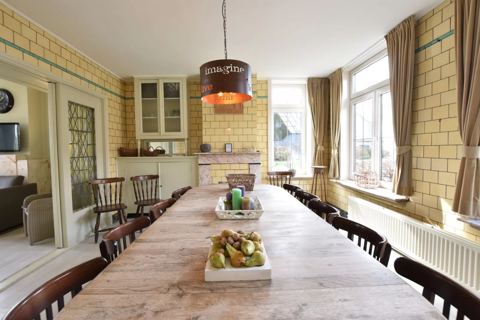 De Biezenpolder 't Groothuus-Eetkamer