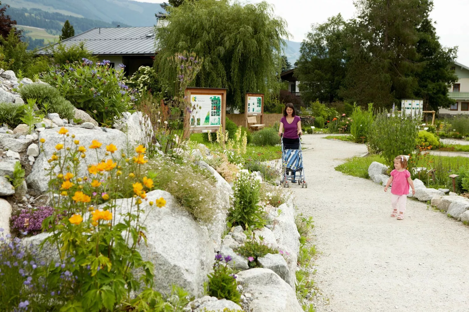 Chalet Freiblick Kleinhaid-Gebieden zomer 5km