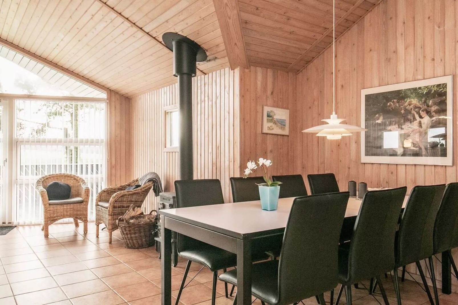 Gezellig vakantiehuis in Humble met sauna-Binnen
