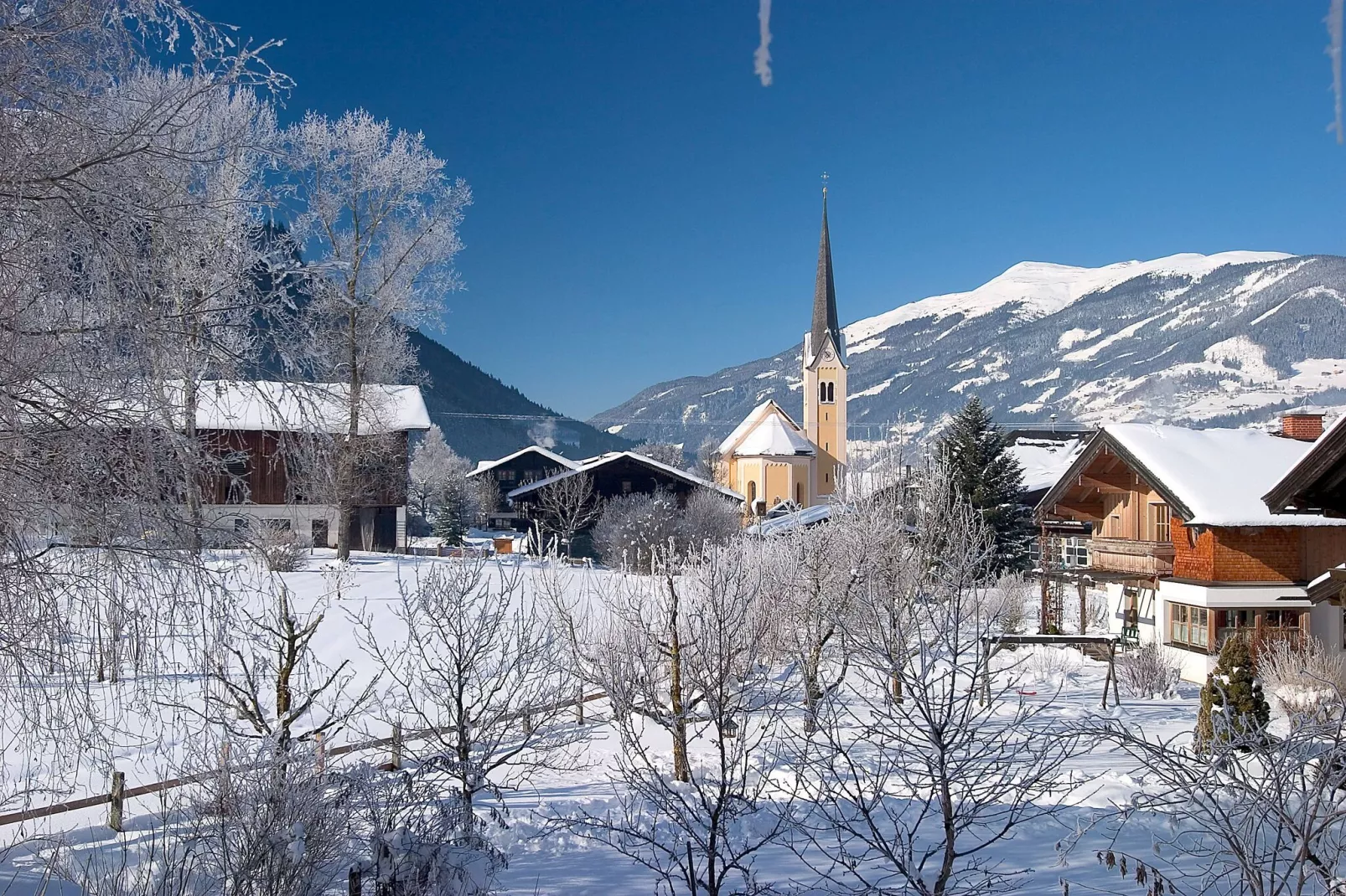 Chalet Freiblick-Gebied winter 5km