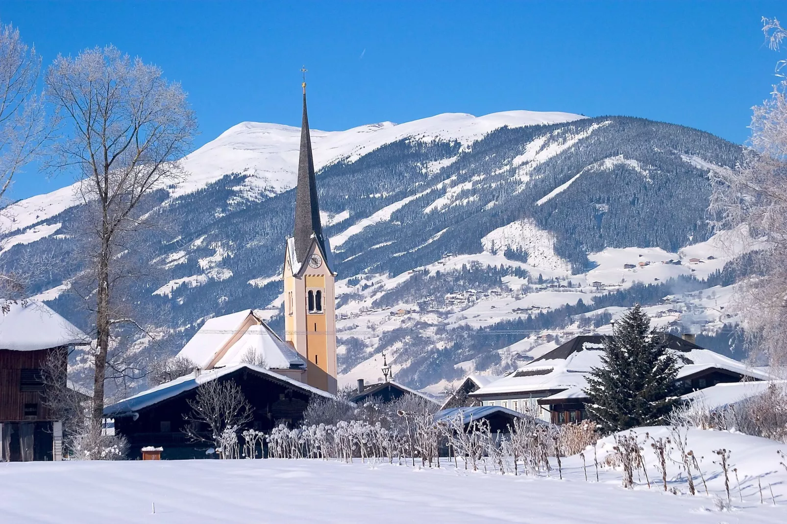 Chalet Freiblick-Gebied winter 5km