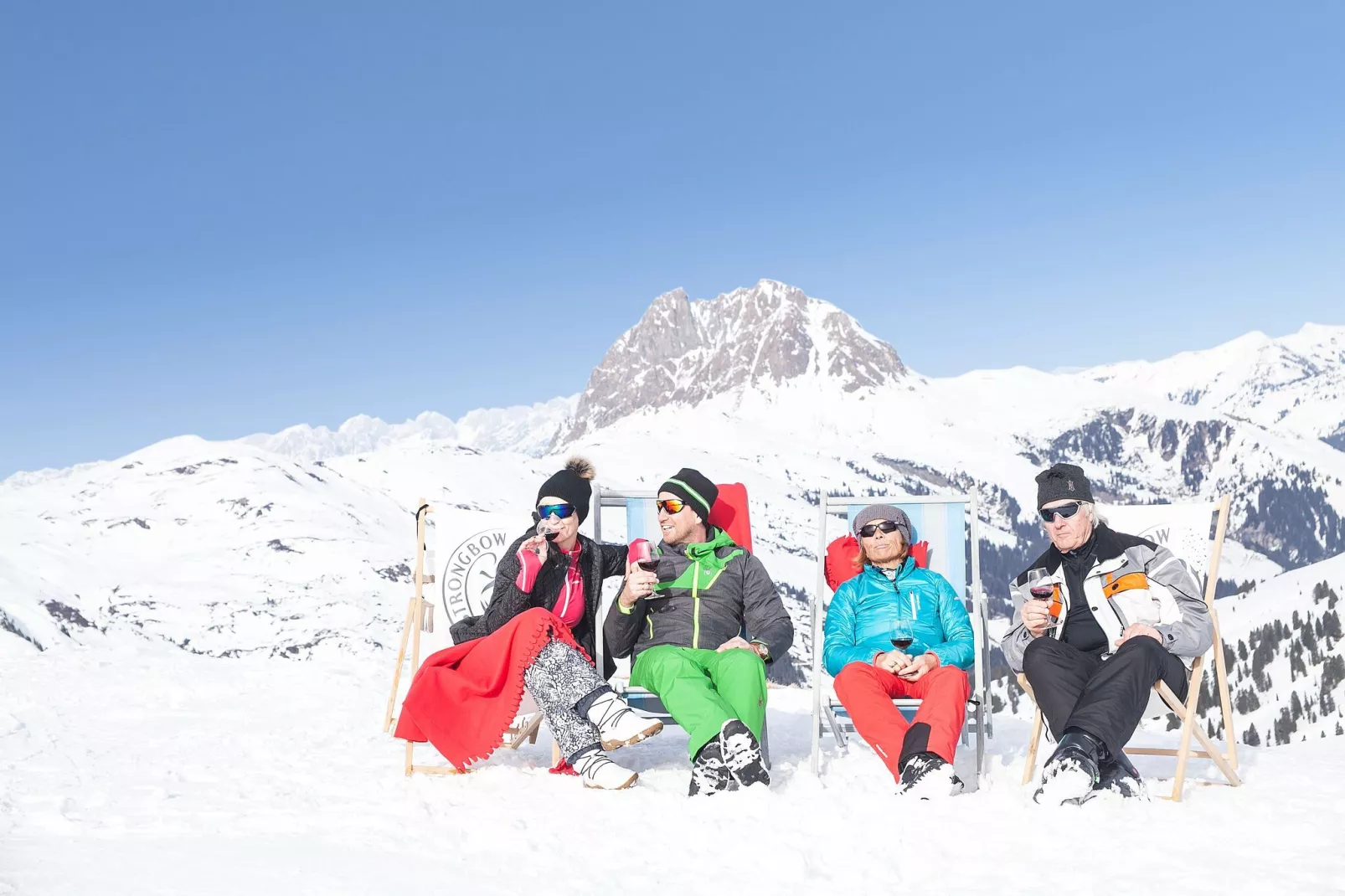 Chalet Freiblick Kleinhaid-Gebied winter 5km