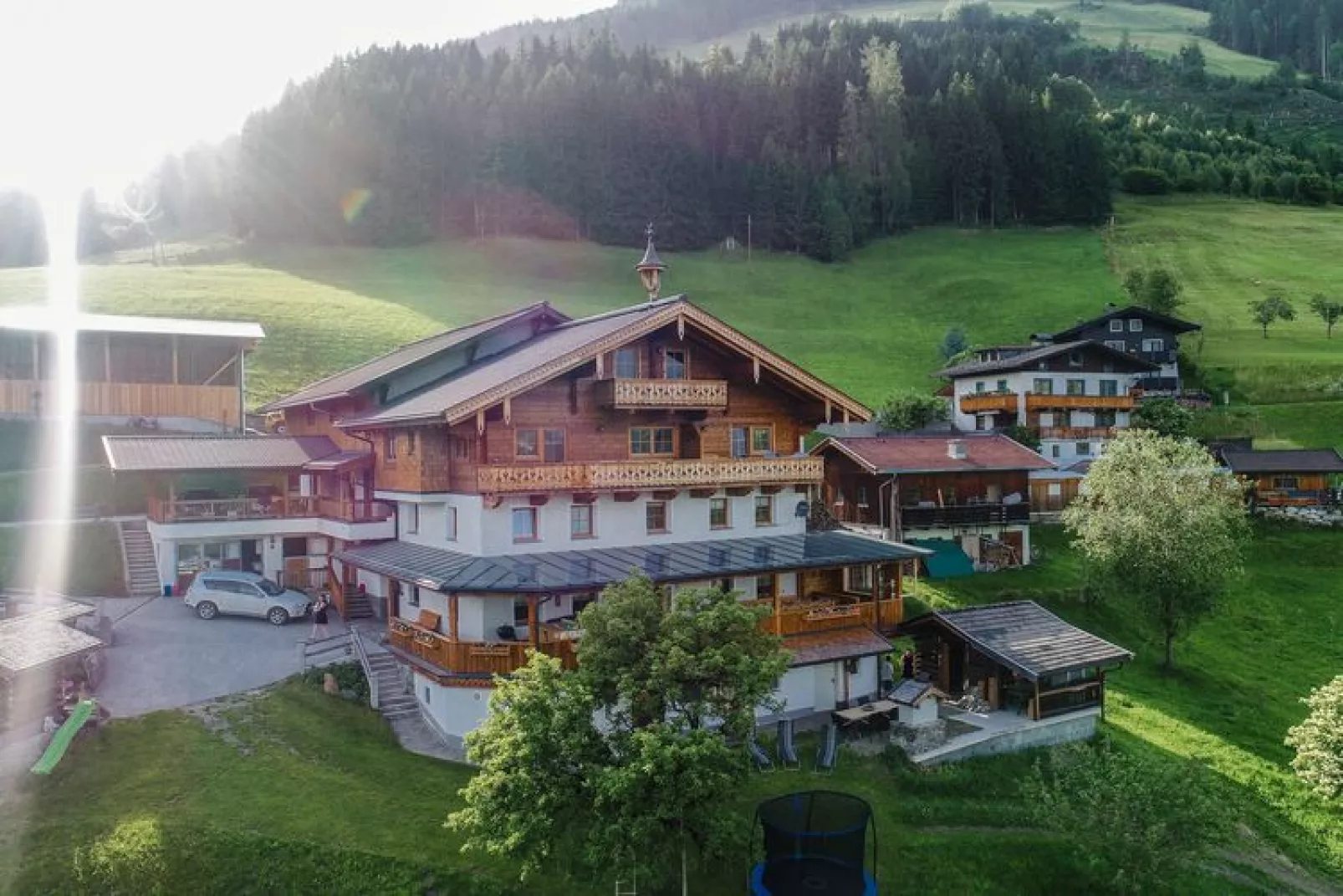 Käferhof Bramberg am Wildkogel-Buitenkant zomer