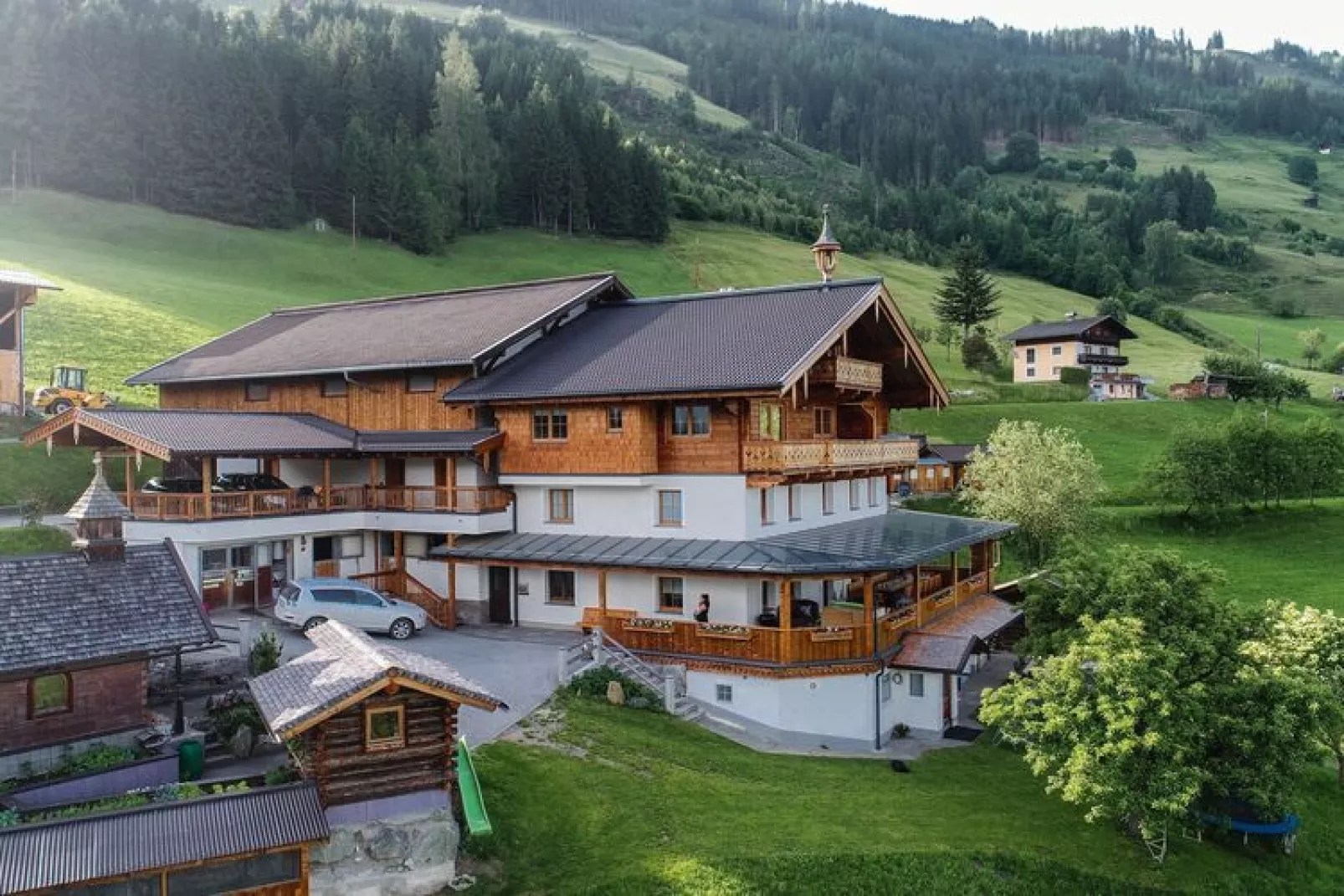 Käferhof Bramberg am Wildkogel-Buitenkant zomer