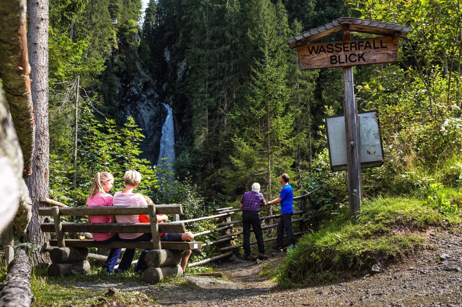 Käferhof Bramberg am Wildkogel-Gebieden zomer 5km