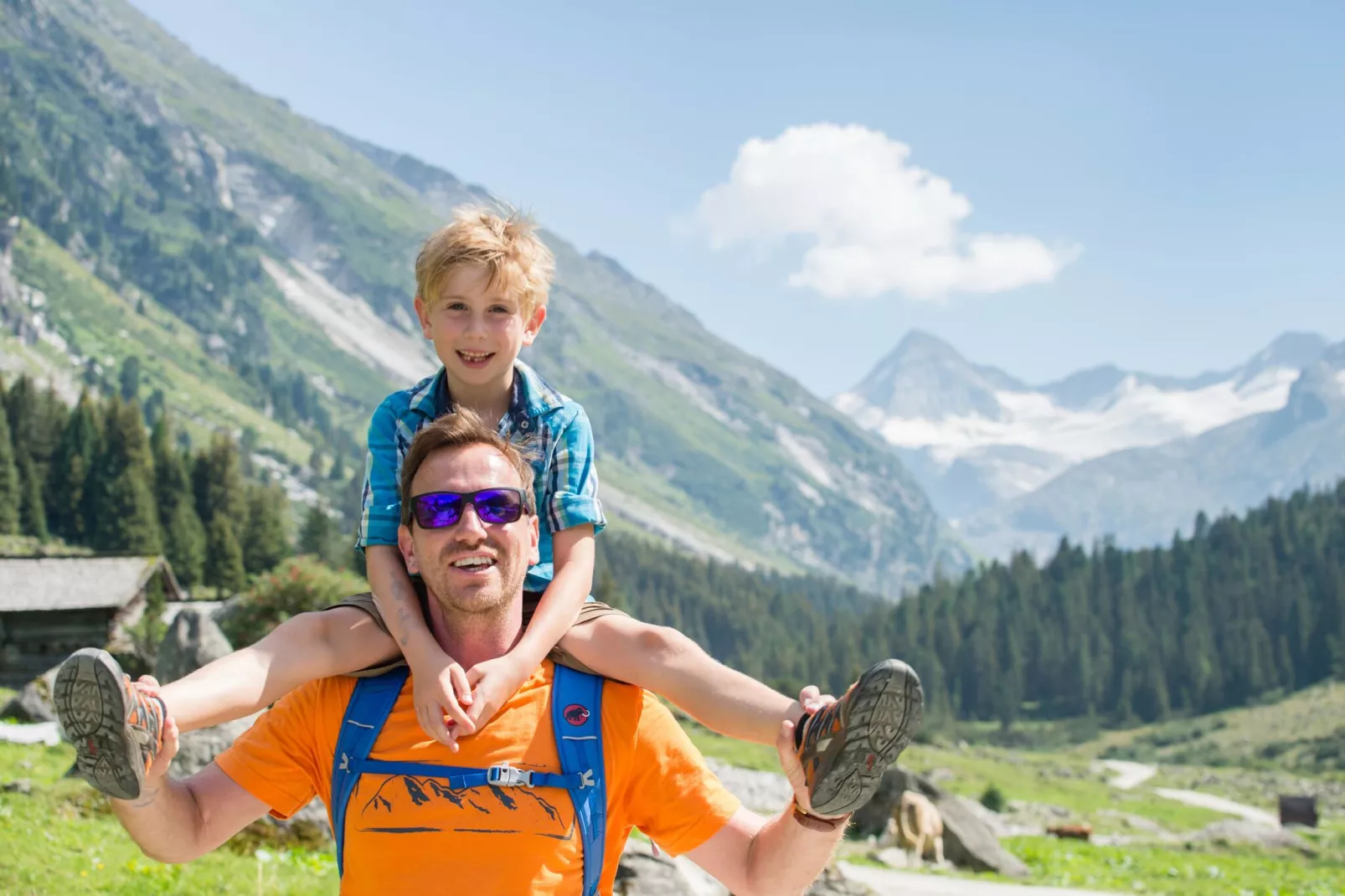 Käferhof Bramberg am Wildkogel-Gebieden zomer 5km