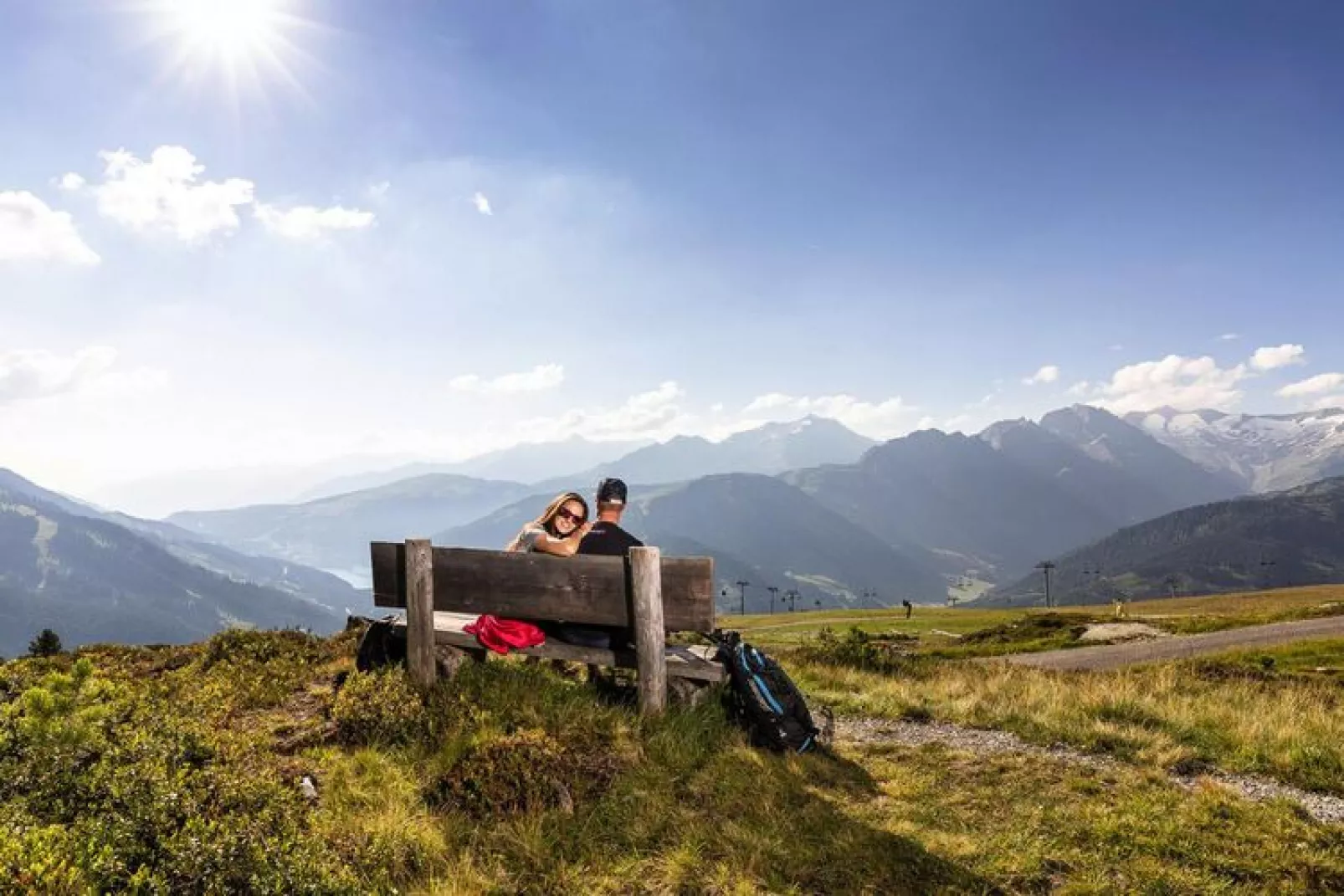 Chalet Wasserfall-Uitzicht zomer