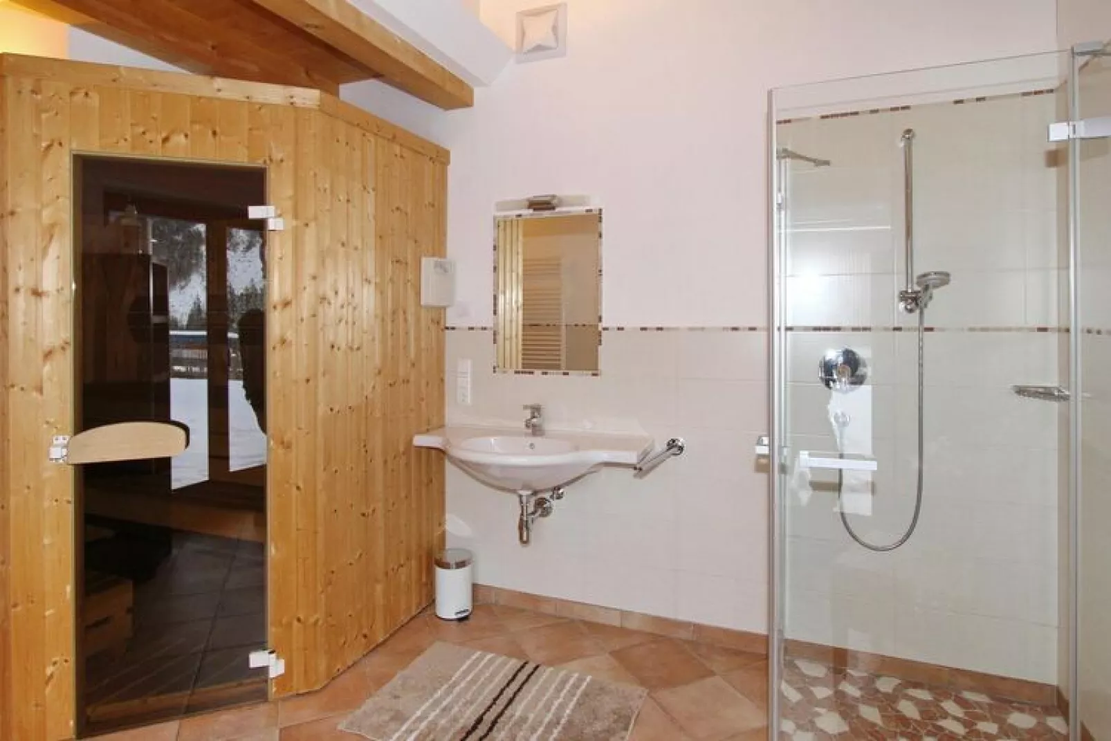 Chalet Wasserfall-Badkamer