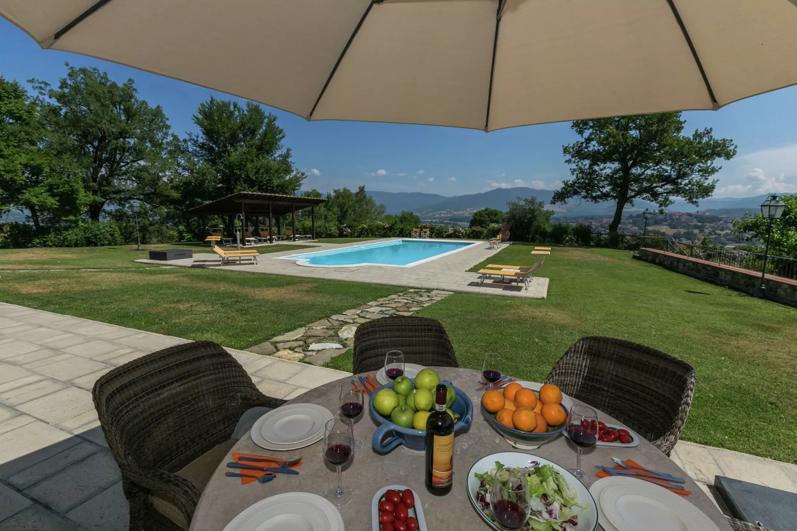 Casa Giglio-Uitzicht zomer