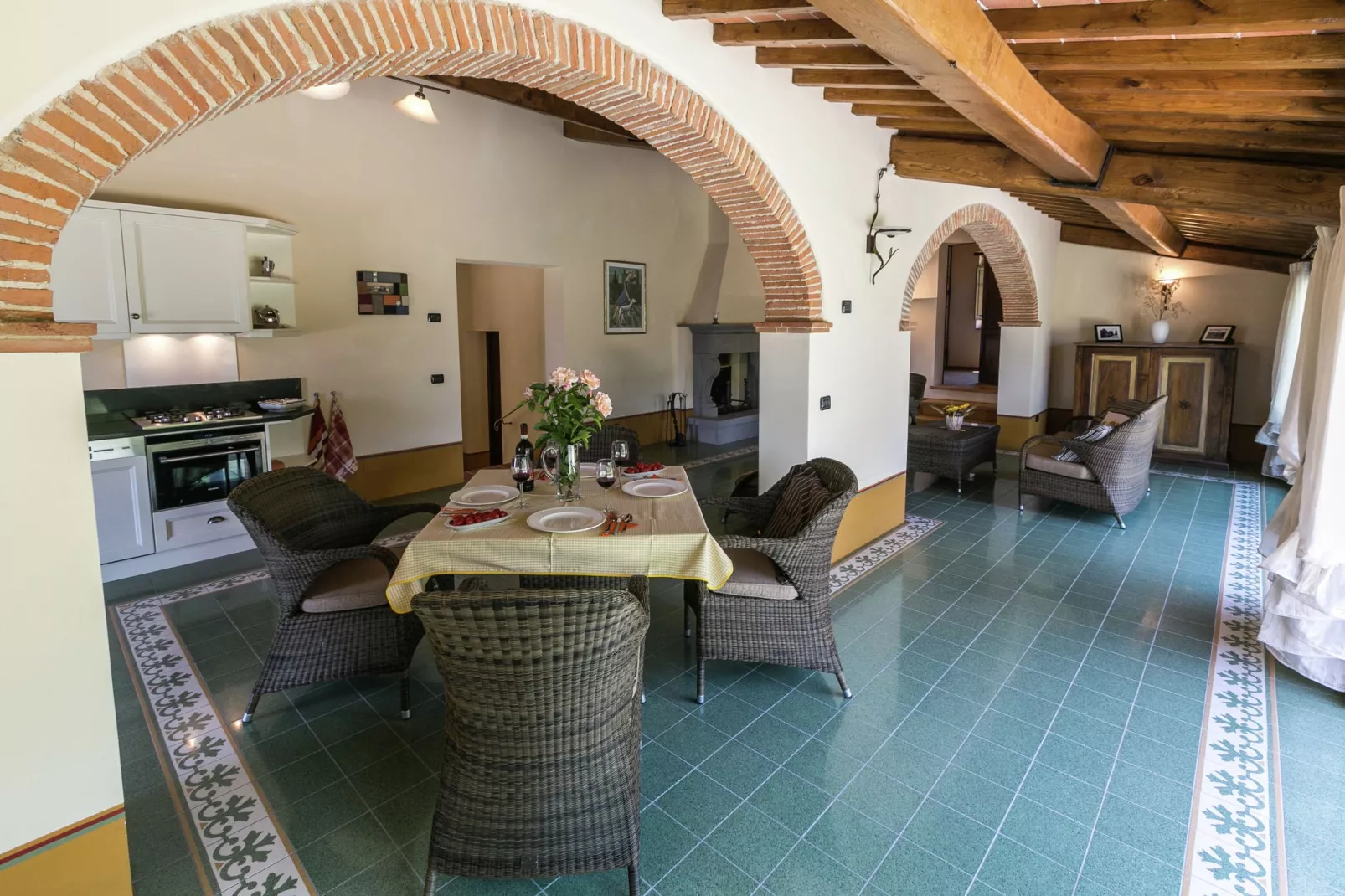 Casa Quattro-Woonkamer