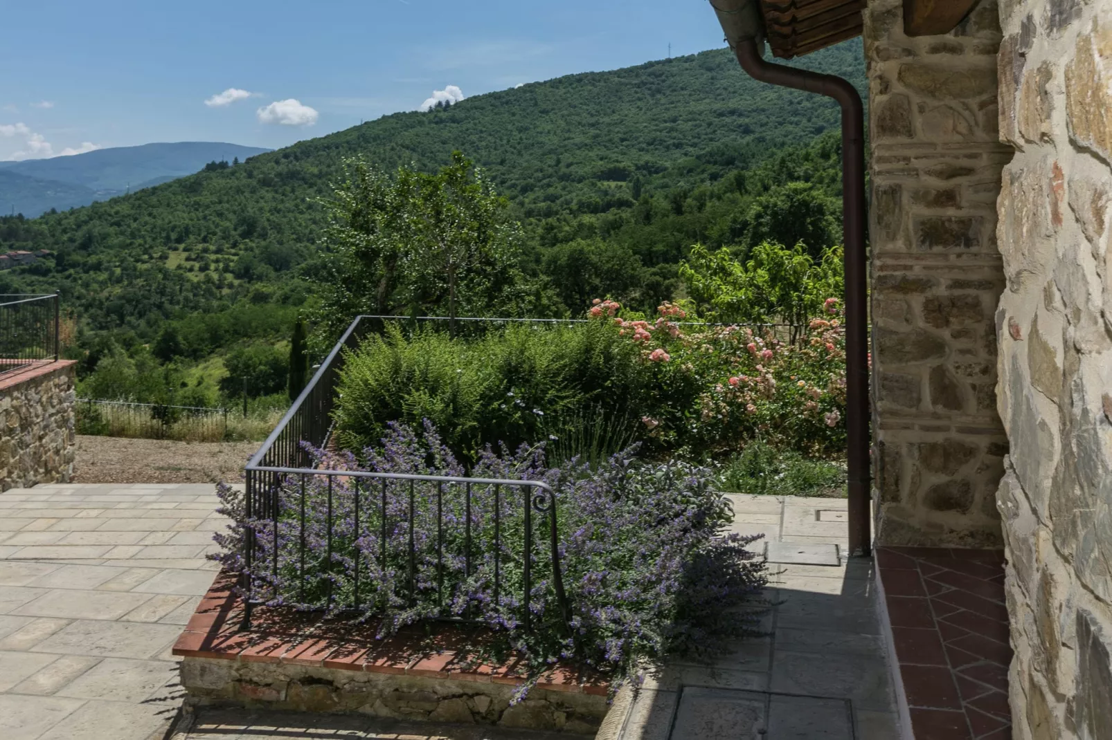 Casa Quattro-Uitzicht zomer