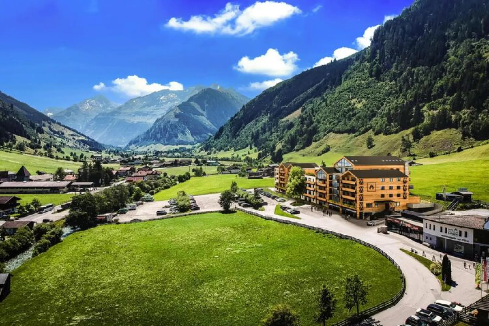 Holiday resort Carpe Solem, Rauris-Kolmkarspitze-Uitzicht zomer
