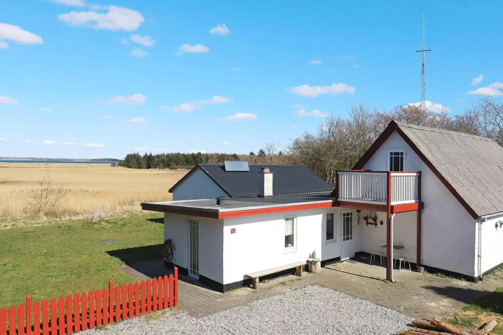 Pittoresk vakantiehuis in Jutland 800 m van de Limfjord-Waterzicht