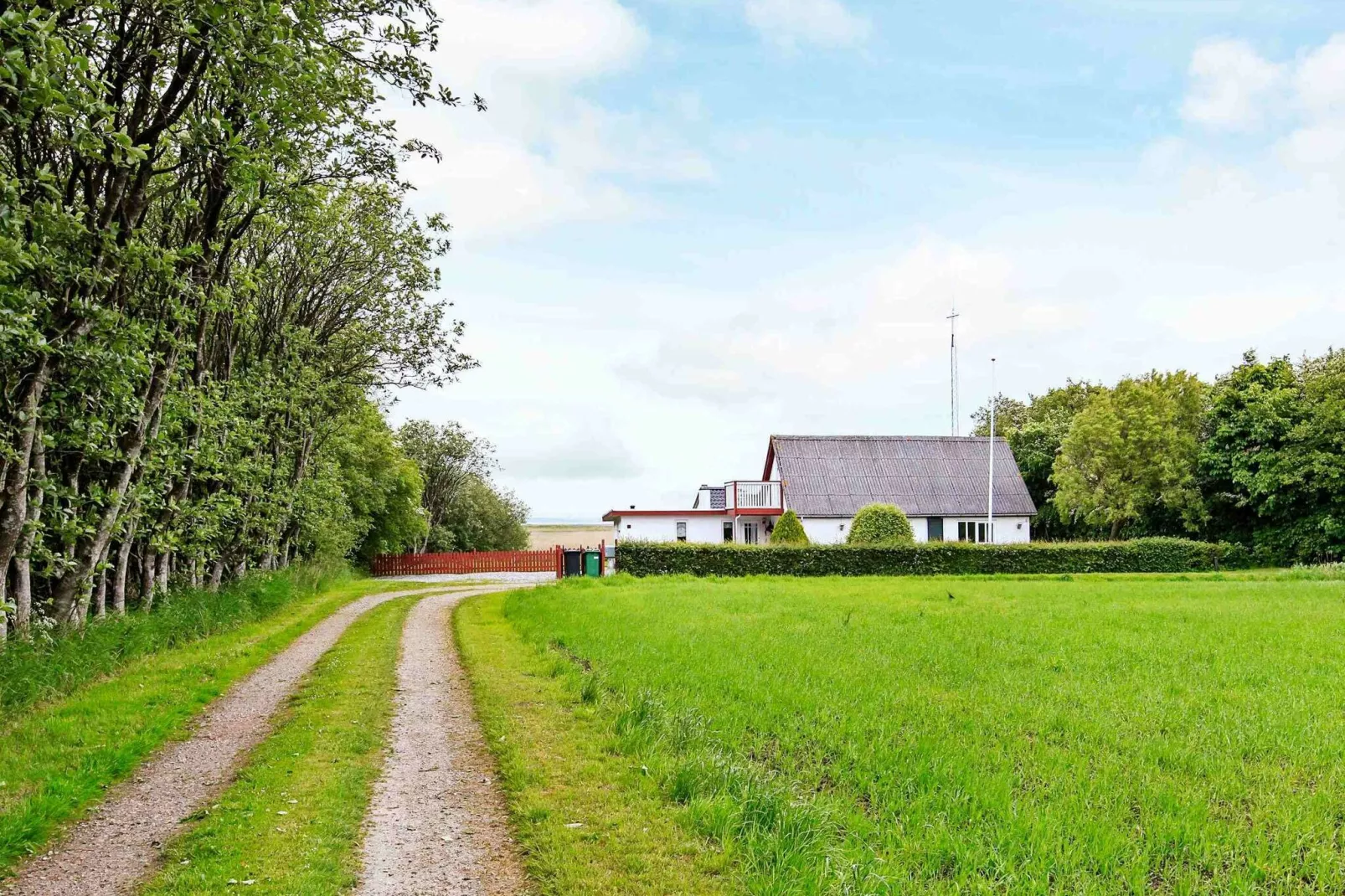 Pittoresk vakantiehuis in Jutland 800 m van de Limfjord-Uitzicht