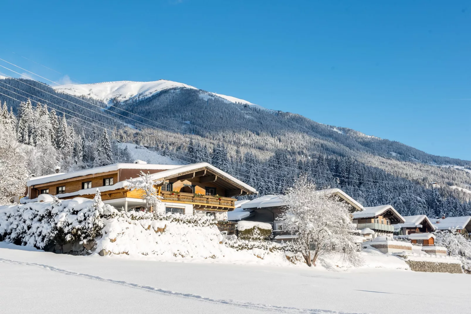 Haus Ferien-Exterieur winter