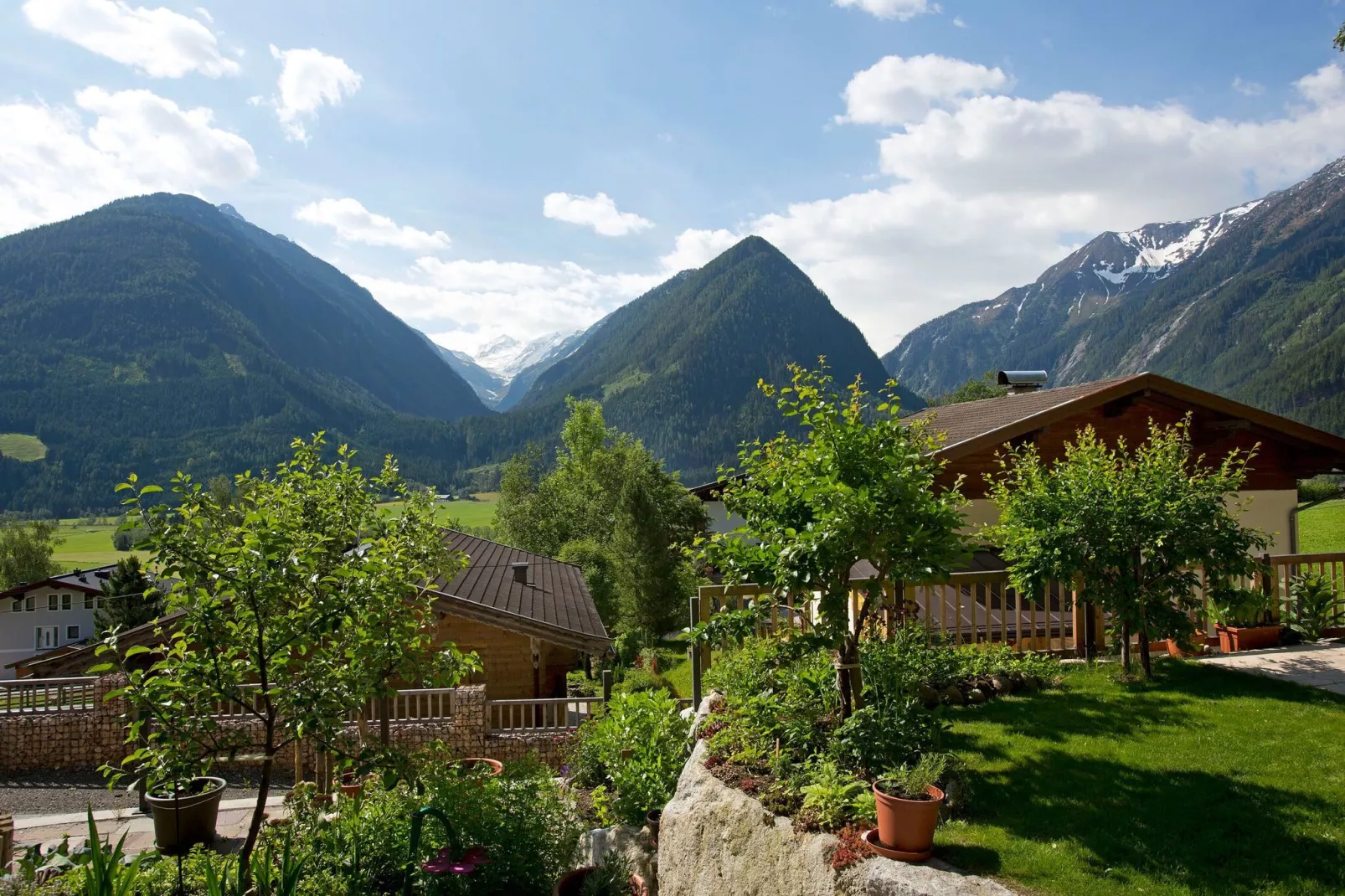 Penthouse Tauernfenster-Uitzicht zomer