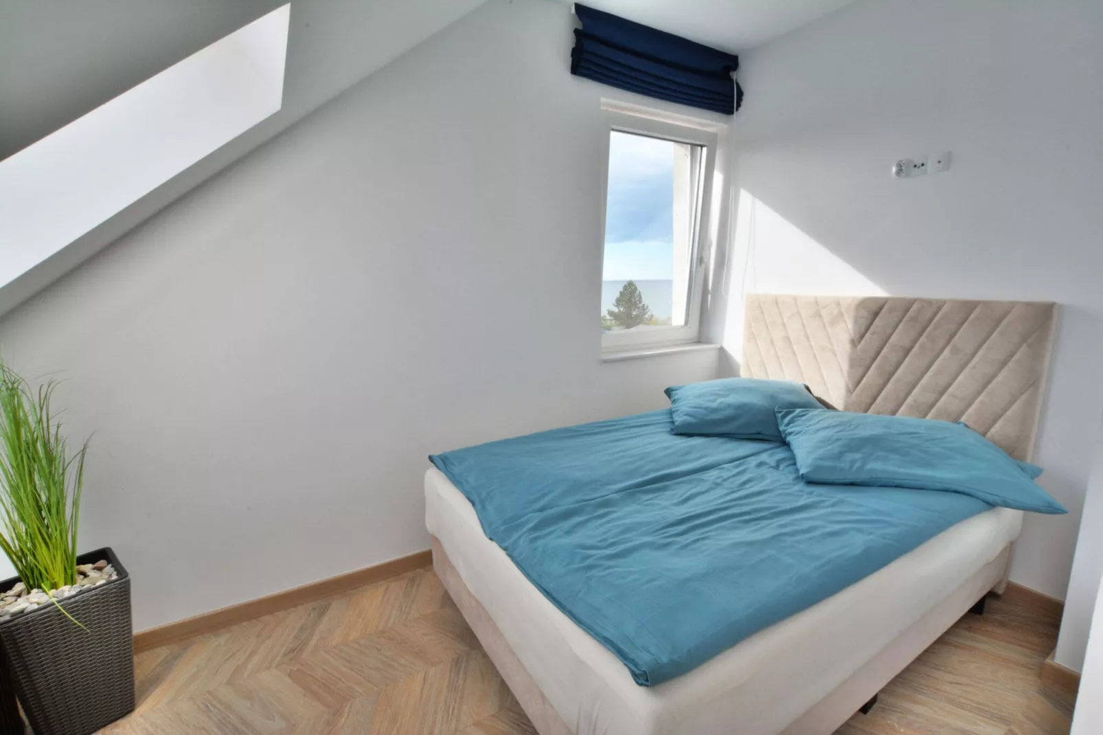 Apartament Nr 5 3-osobowy 25 m2 Ustronie Morskie-Slaapkamer