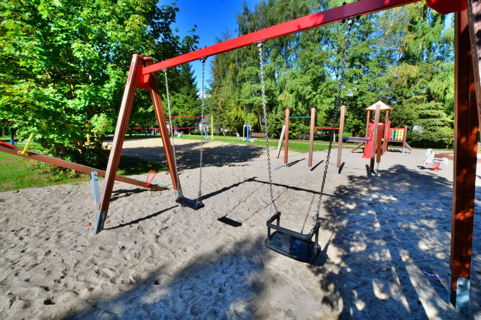 Family Park Ustronie Morskie-Tuinen zomer