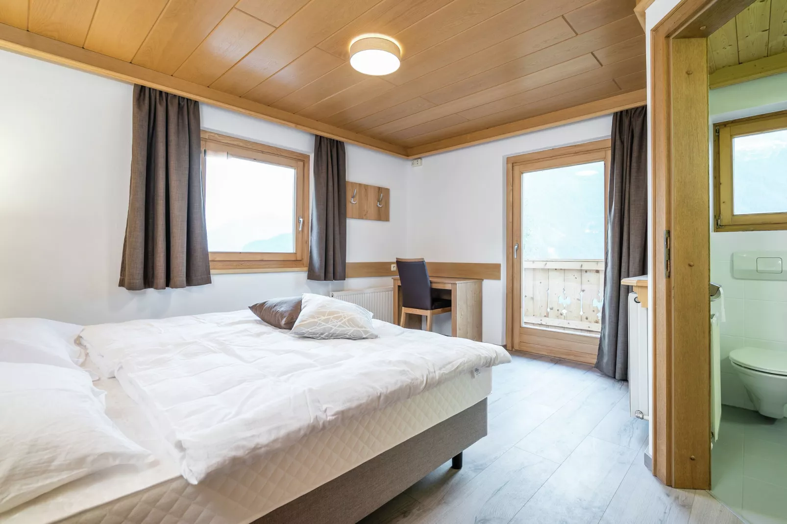 Chalet Bergerblick Zillertal Arena-Slaapkamer