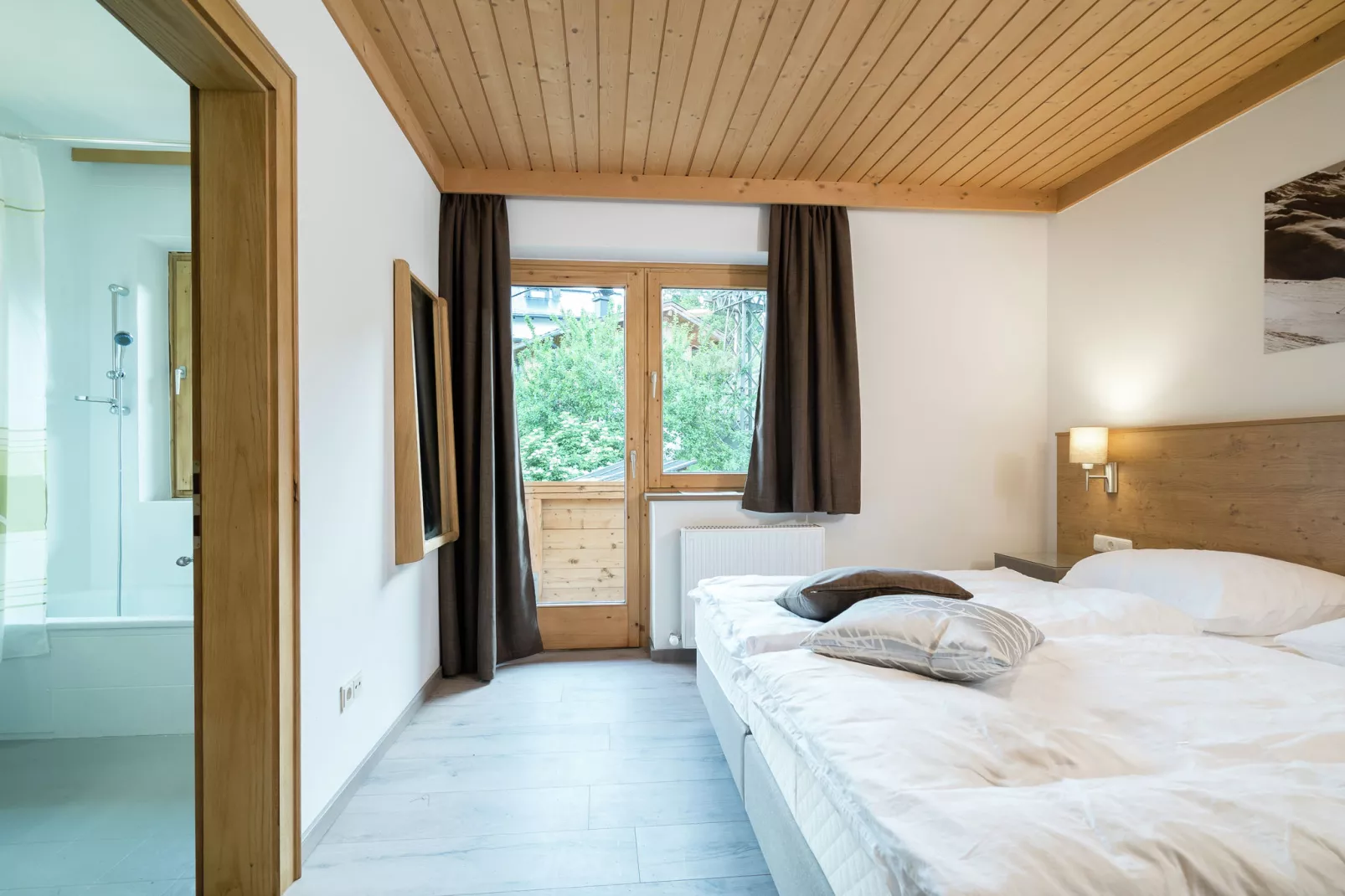 Chalet Bergerblick Zillertal Arena-Slaapkamer