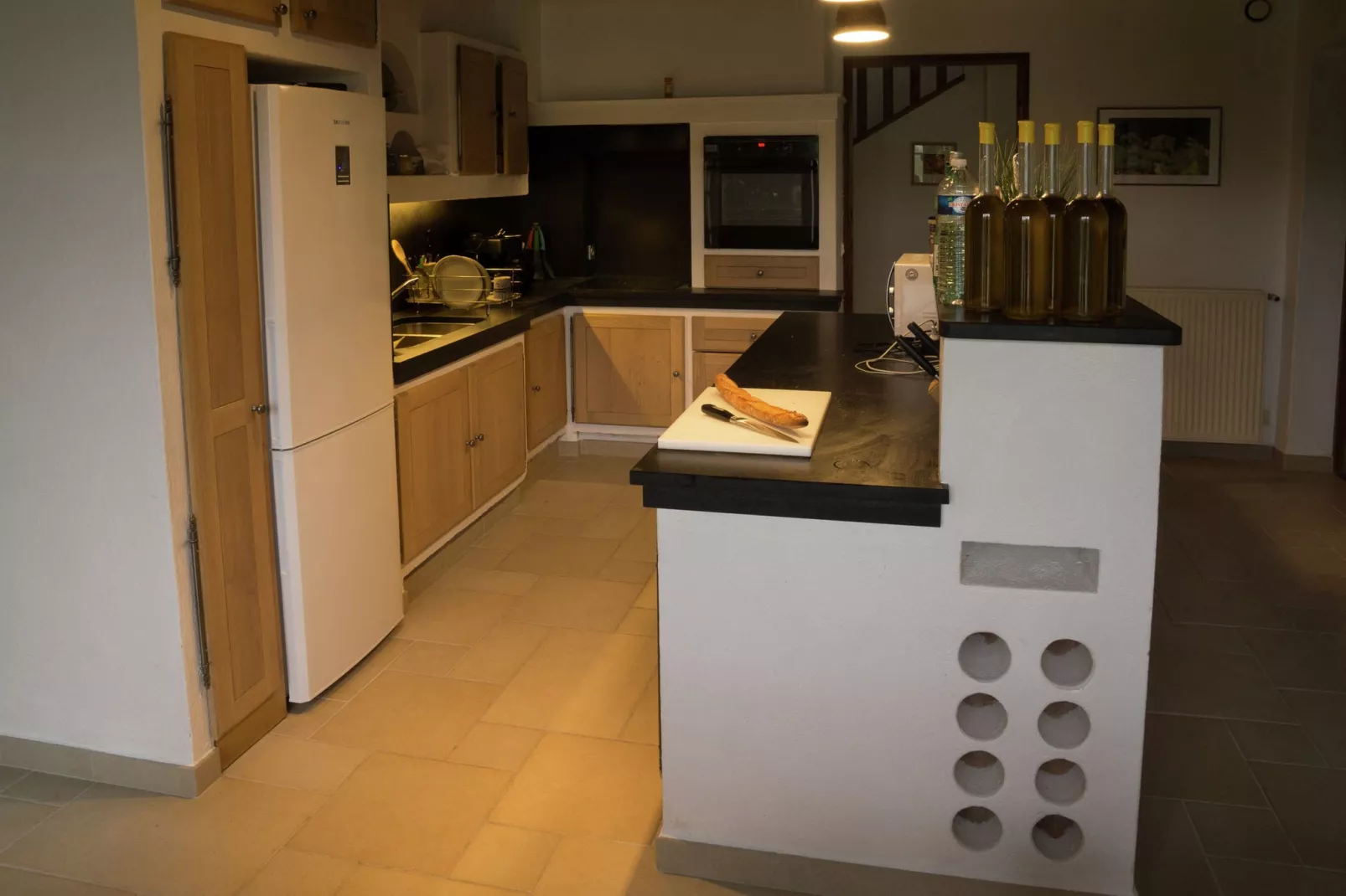 Villa Les Dentelles-Keuken
