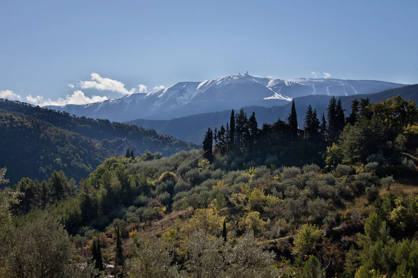 Villa Les Dentelles-Gebieden zomer 1km