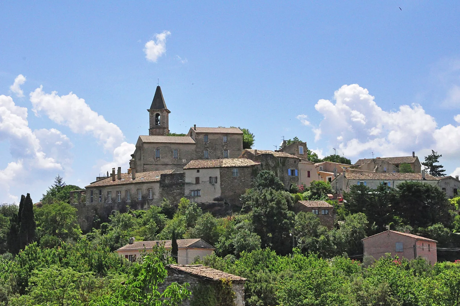 Villa Les Dentelles-Gebieden zomer 1km