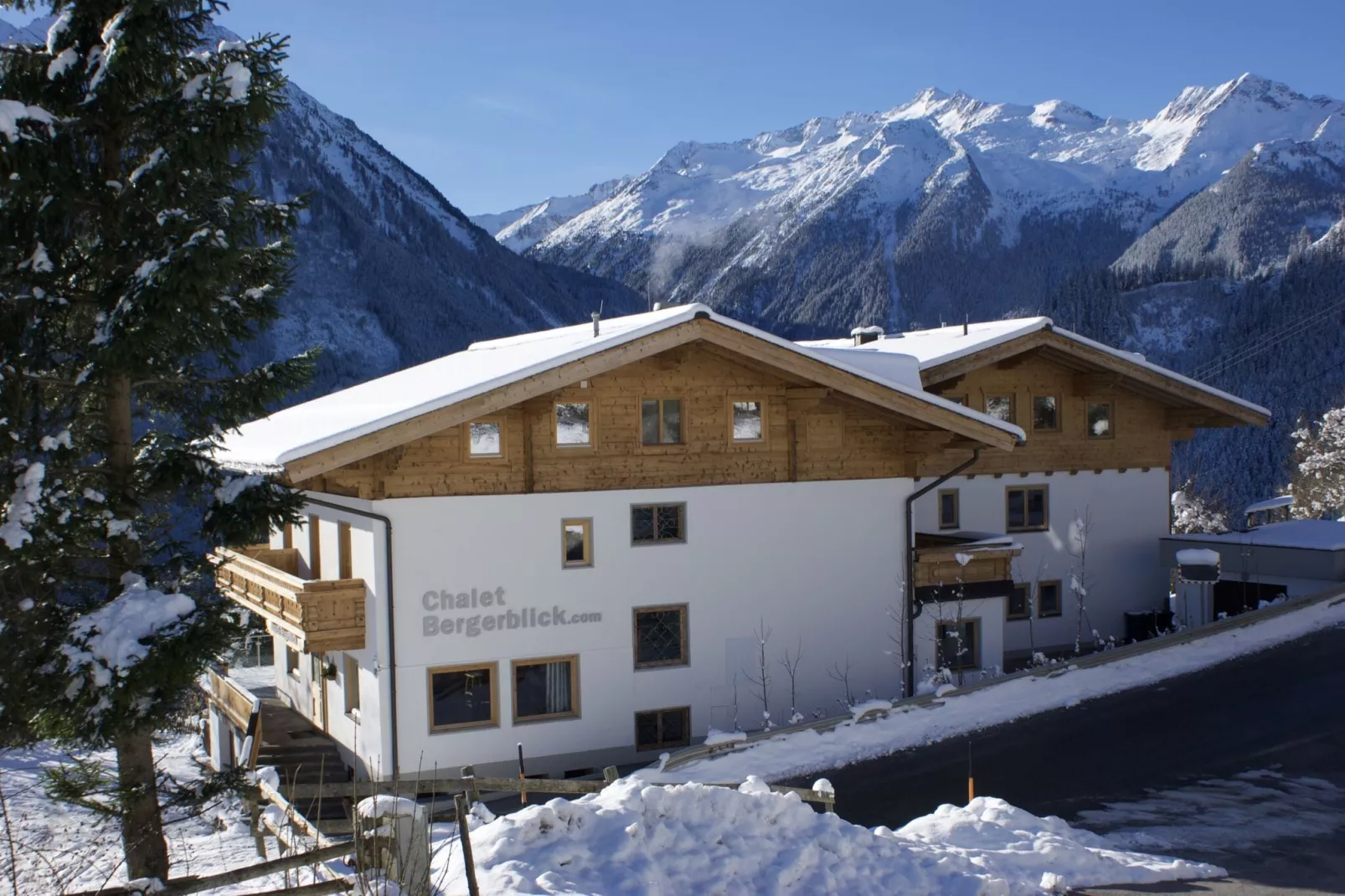 Chalet Bergerblick Zillertal Arena-Exterieur winter