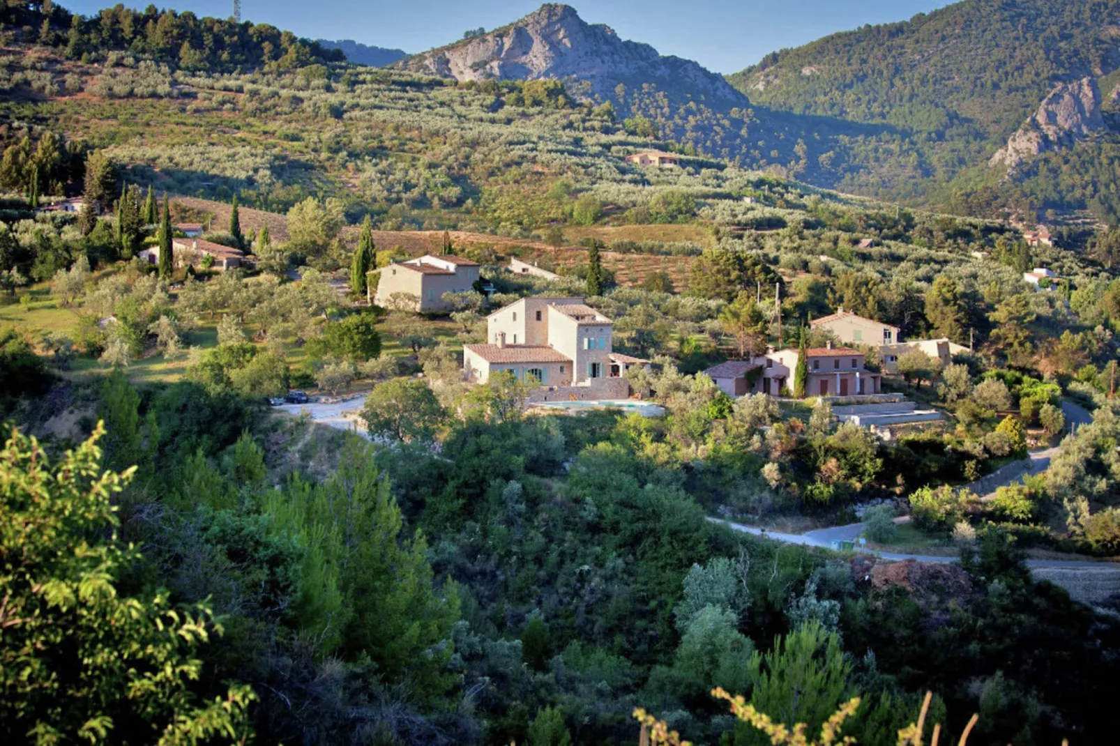 Villa Les Dentelles-Gebieden zomer 5km