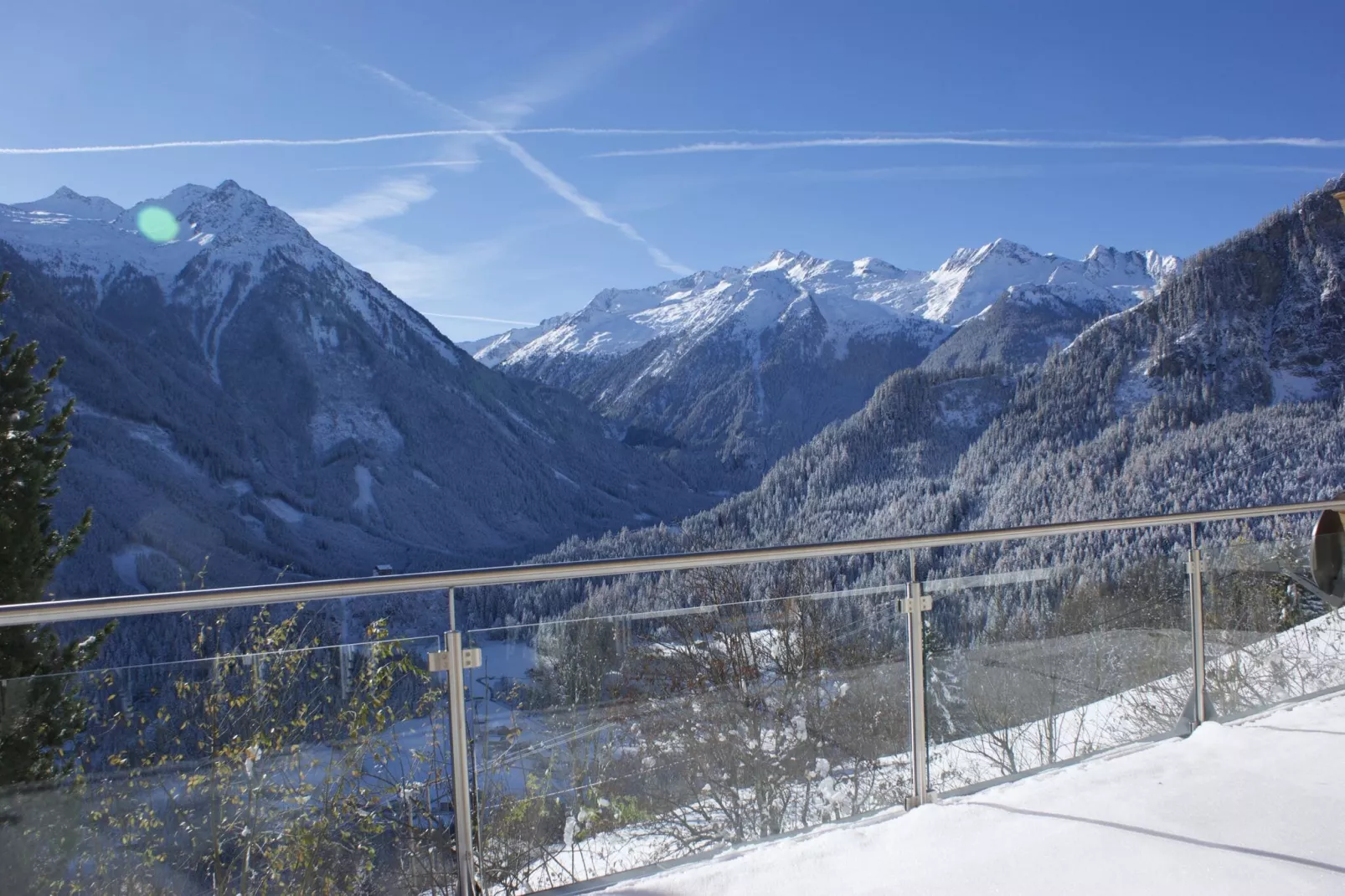 Chalet Bergerblick Zillertal Arena-Uitzicht winter