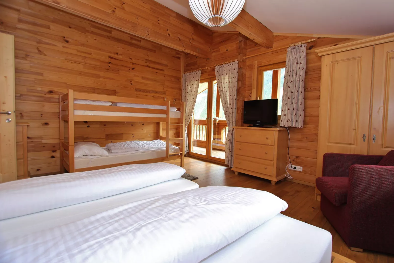 Chalet Seebach-Slaapkamer