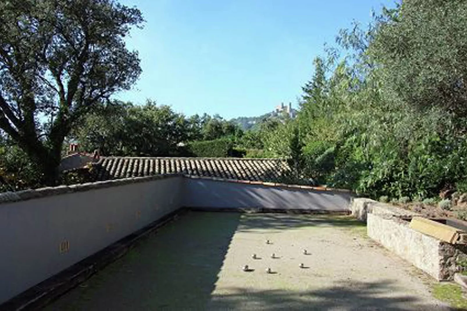 Grimaud-Uitzicht zomer