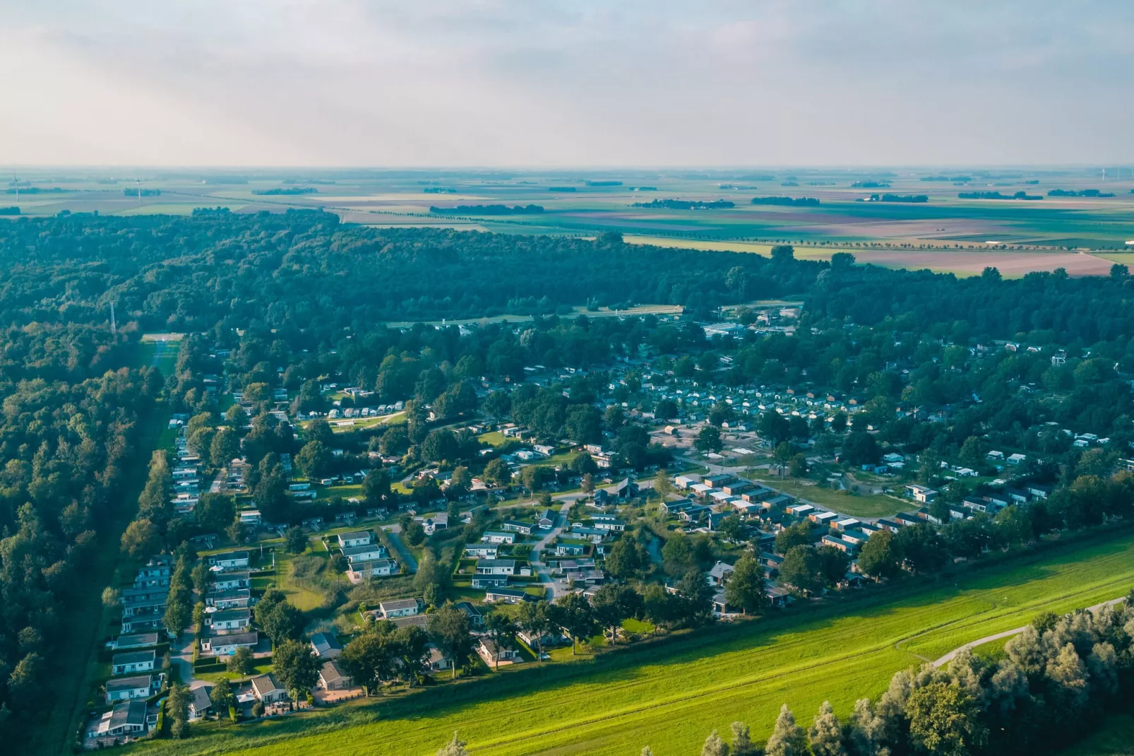 Resort Zuiderzee 3-Gebieden zomer 1km