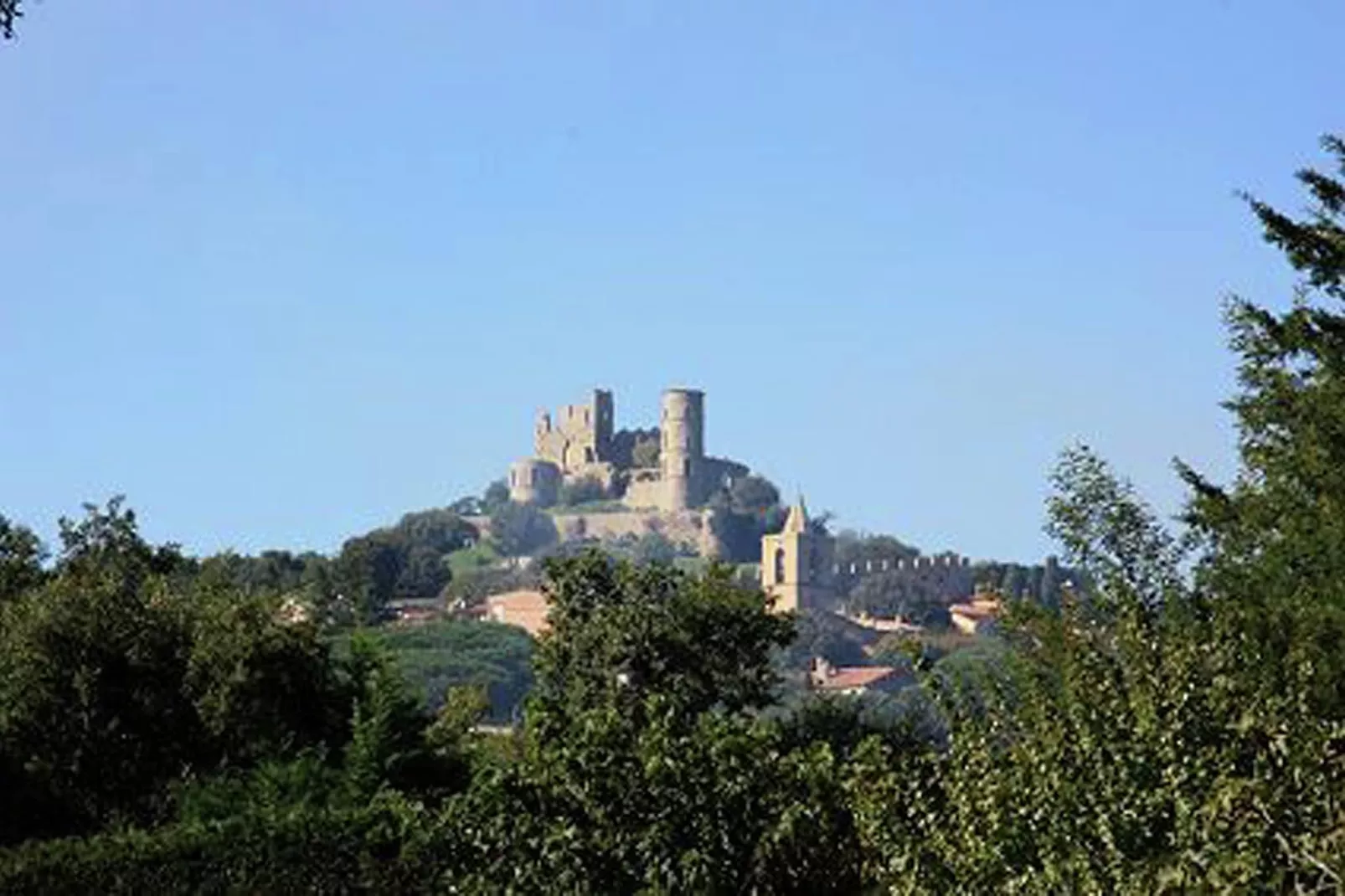 Grimaud-Gebieden zomer 1km