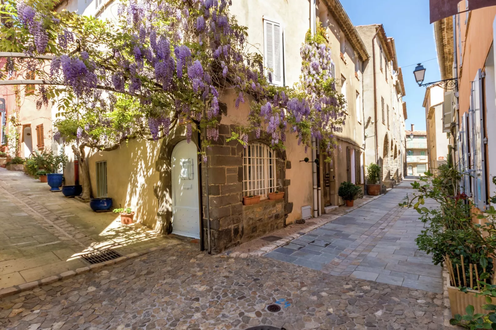 Grimaud-Gebieden zomer 1km
