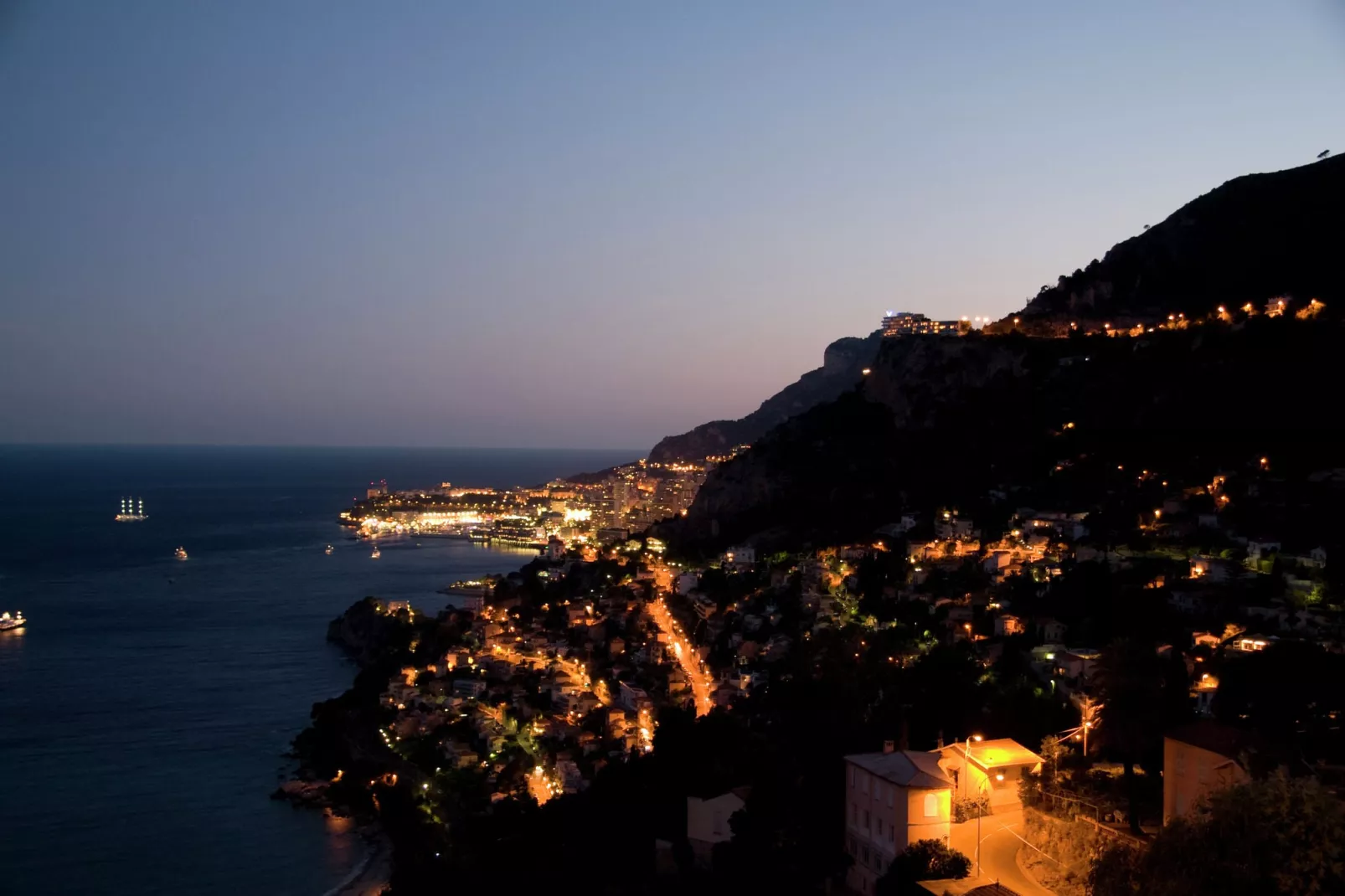 Vista Monte Carlo-Gebieden zomer 5km