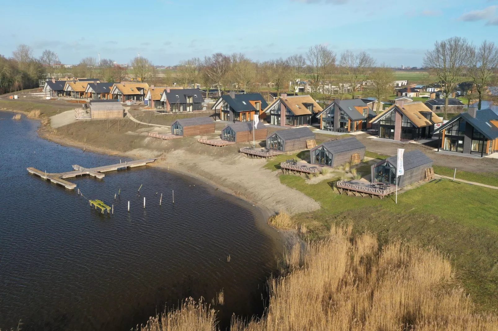 Resort De IJssel Eilanden 1-Gebieden zomer 1km