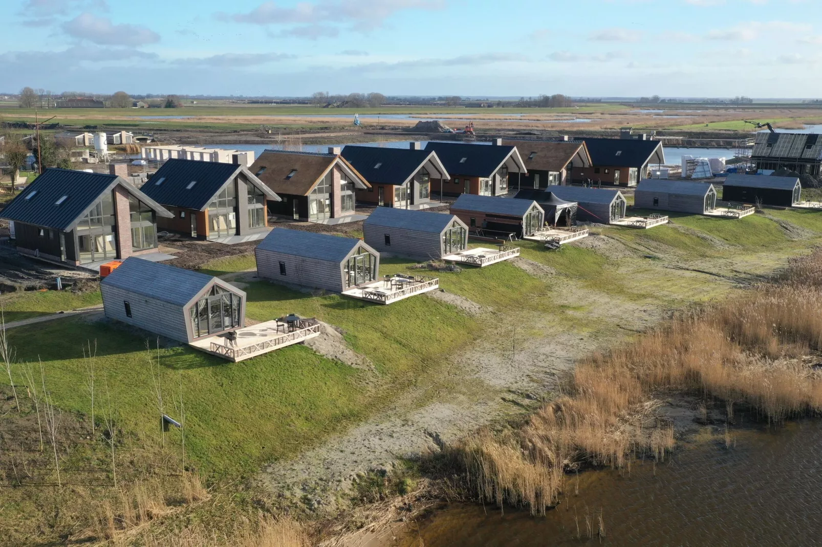 Resort De IJssel Eilanden 1-Gebieden zomer 1km