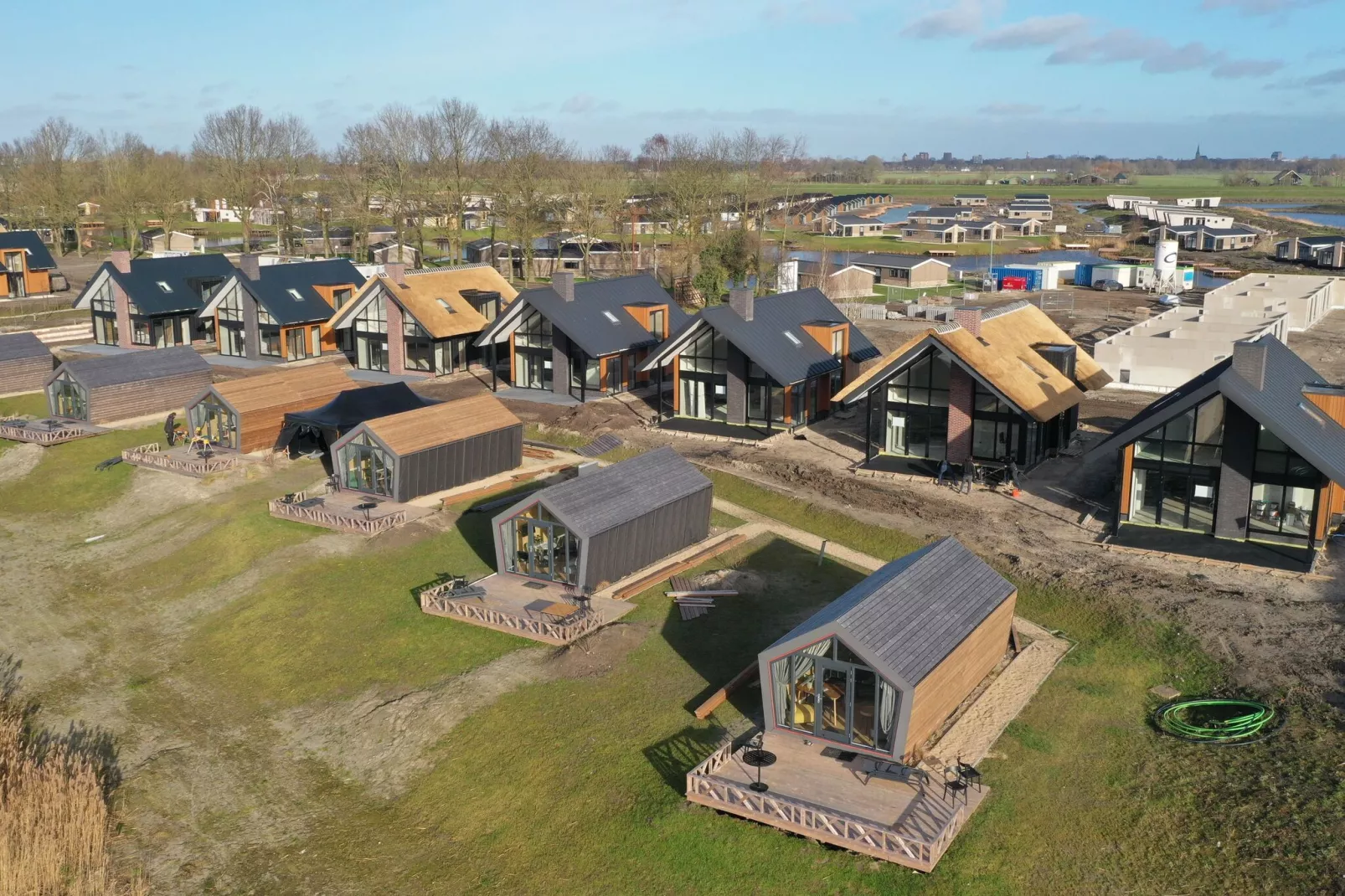 Resort De IJssel Eilanden 1-Gebieden zomer 1km