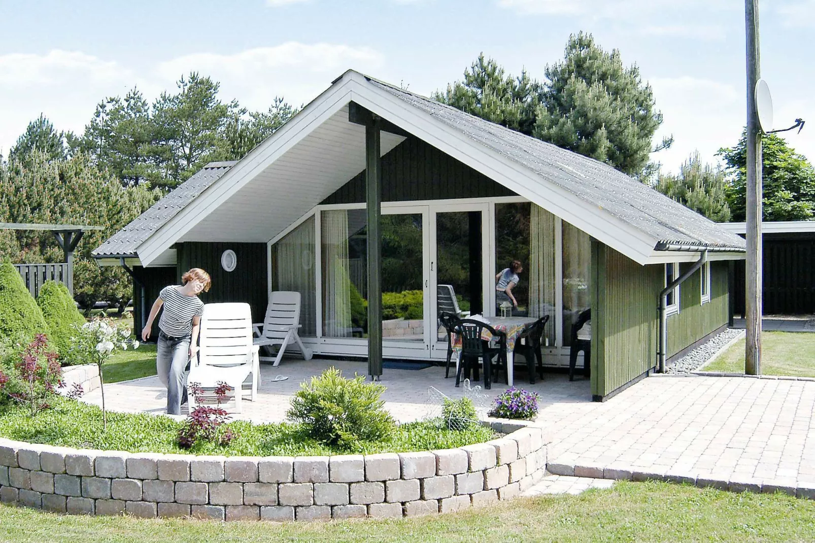 Gezellig vakantiehuis in Væggerløse, met sauna