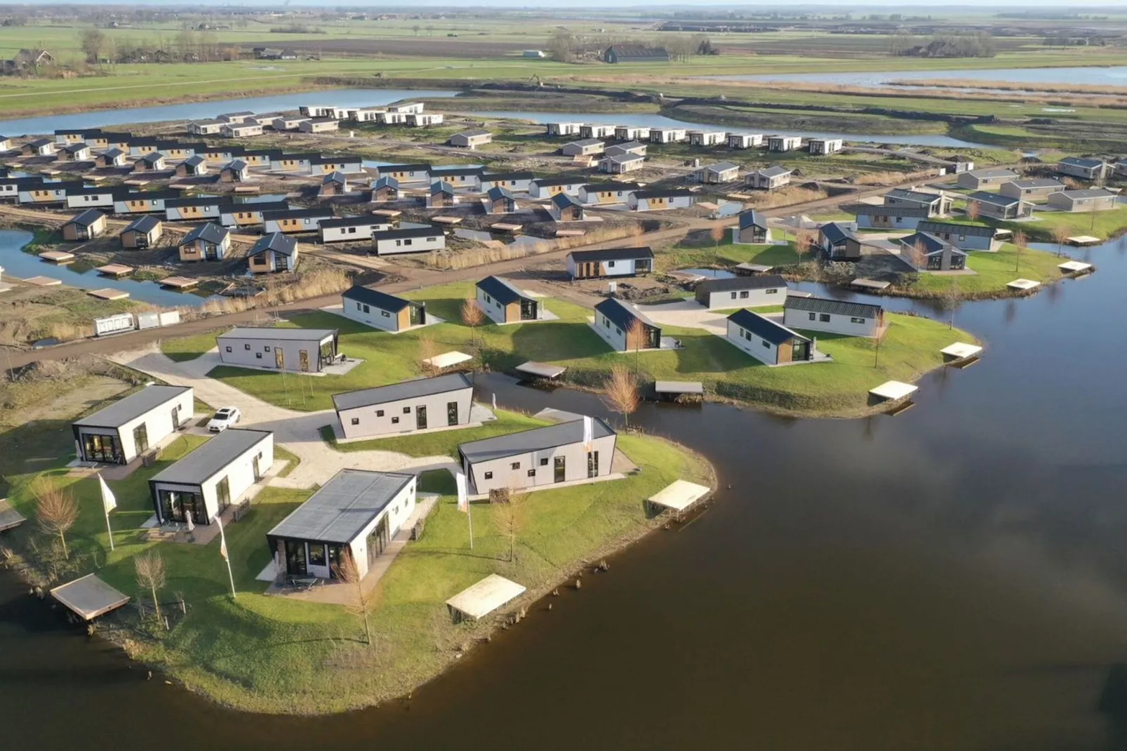 Resort De IJssel Eilanden 2-Gebieden zomer 1km