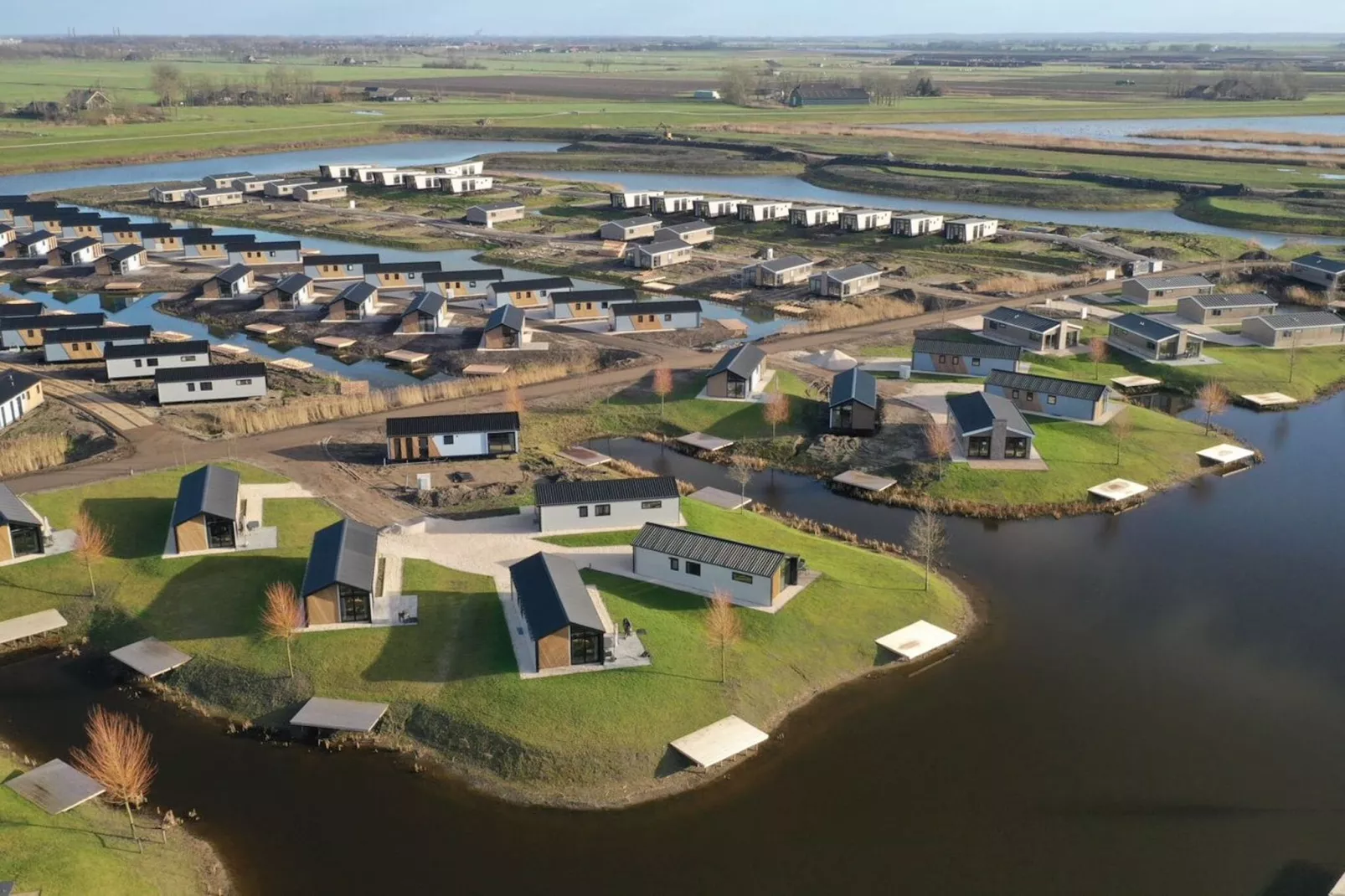 Resort De IJssel Eilanden 2-Gebieden zomer 1km