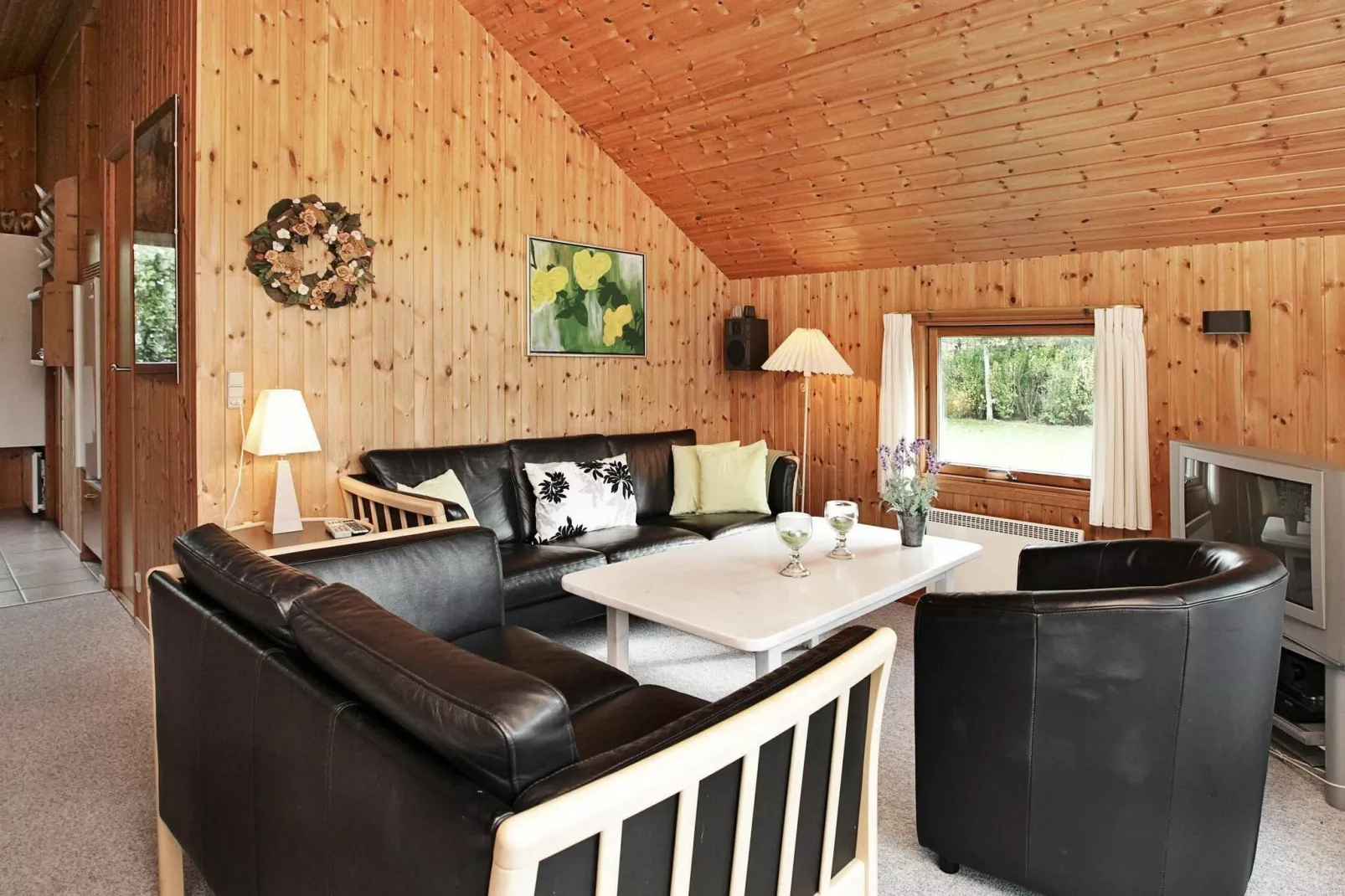 Gezellig vakantiehuis in Væggerløse, met sauna