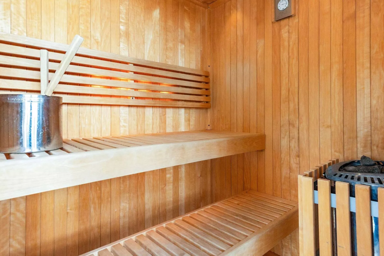 8 persoons vakantie huis in Løkken-Sauna