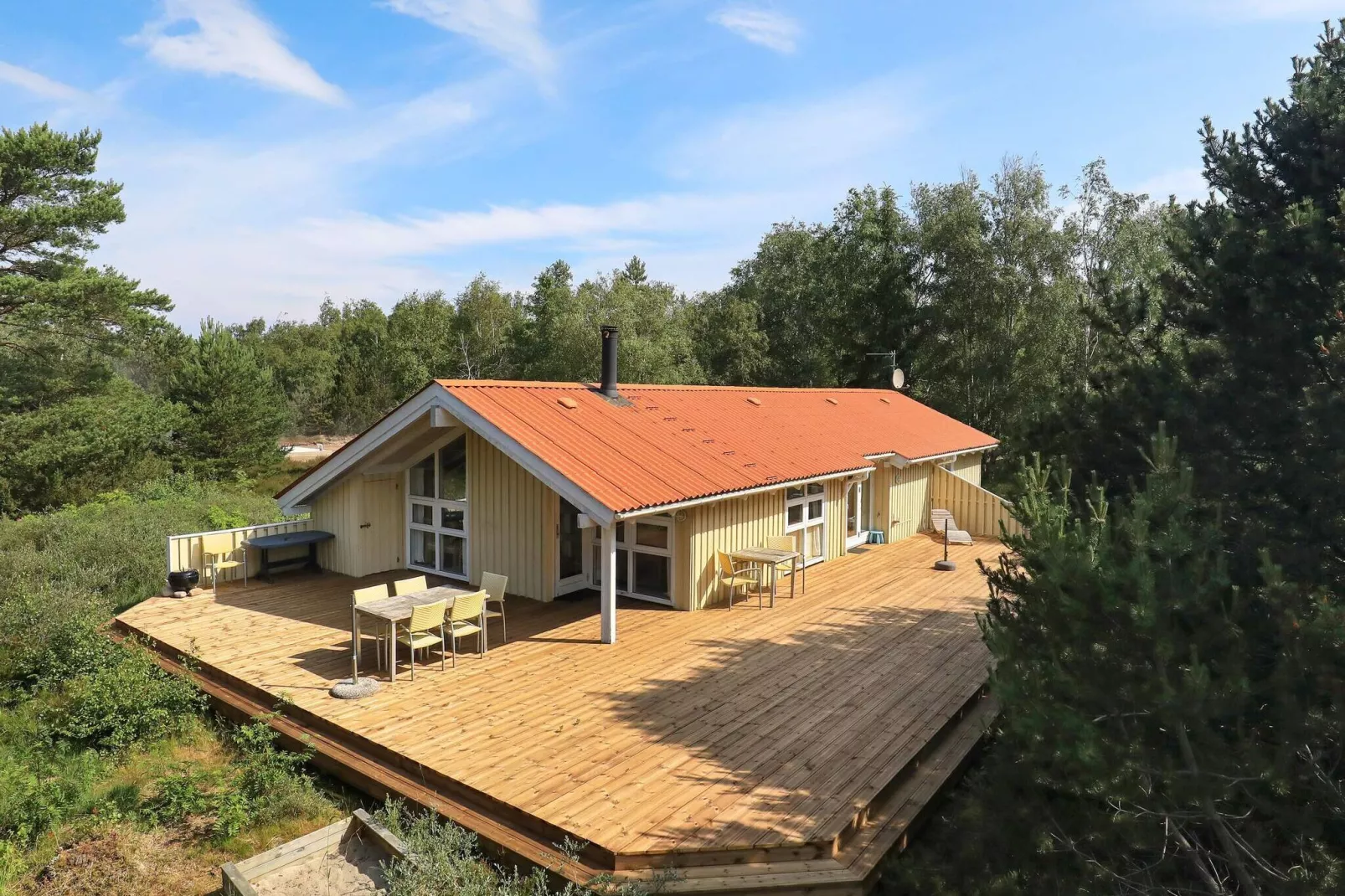 Ruim vakantiehuis in Læsø met sauna