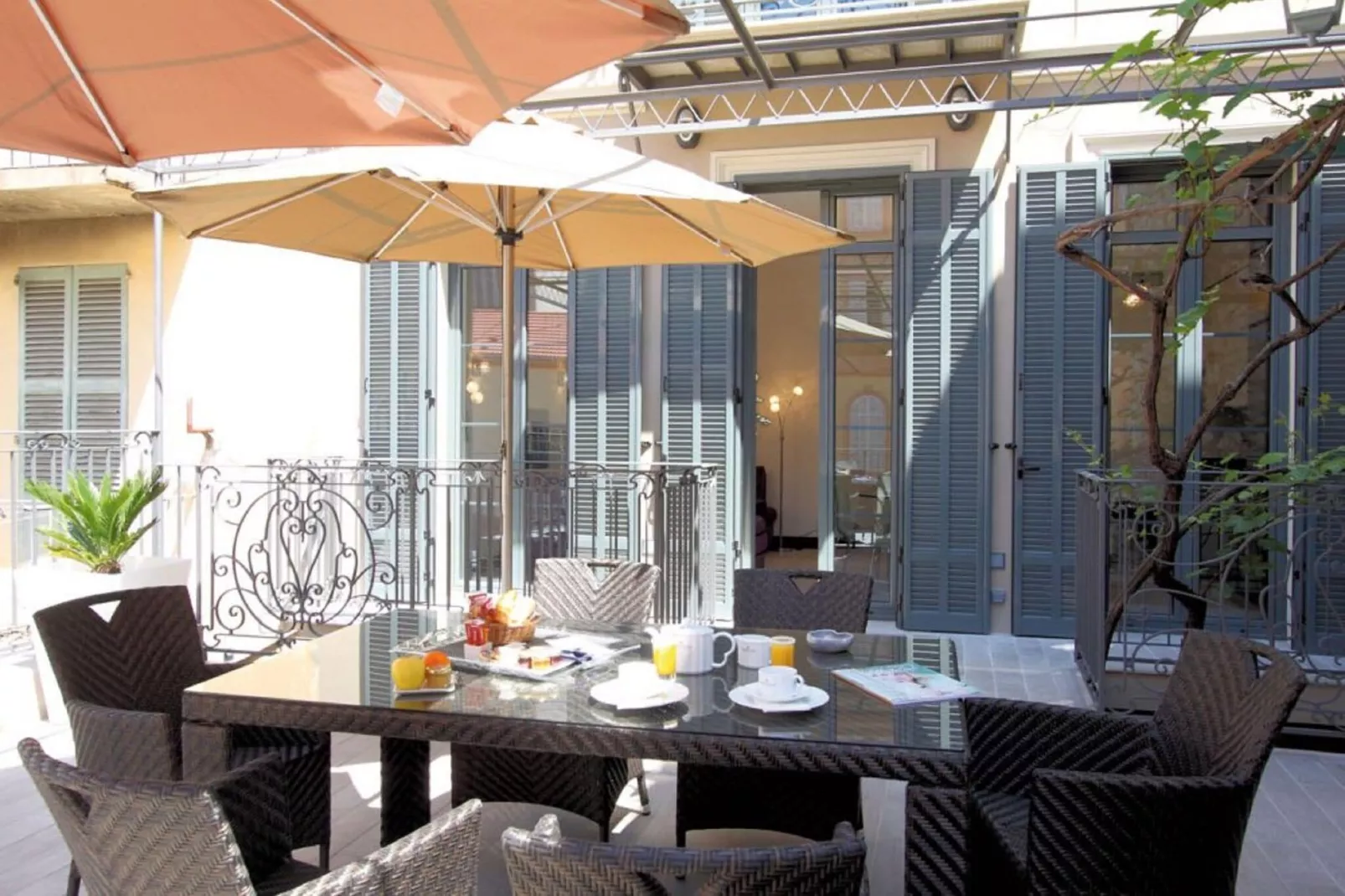 Aparthotel Villa Annette 3-Terrasbalkon